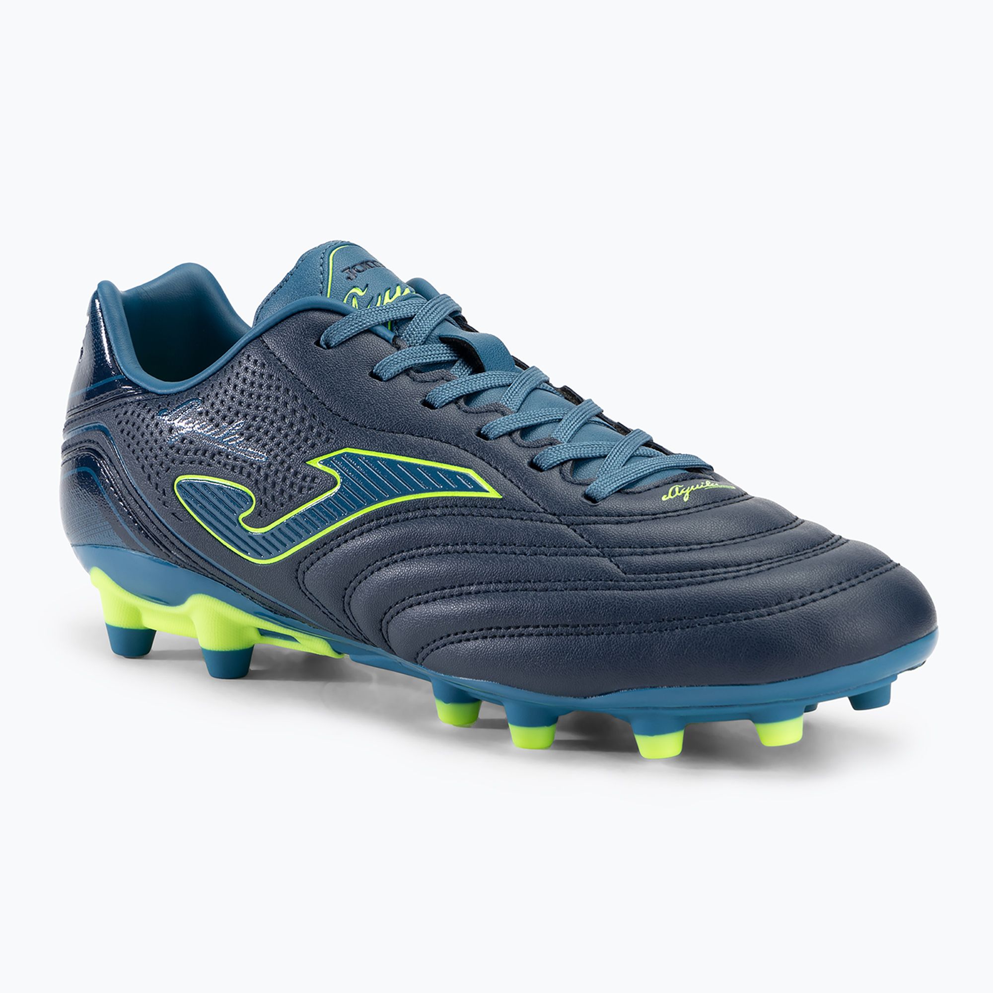 Buty piłkarskie męskie Joma Aguila FG navy/green fluor 