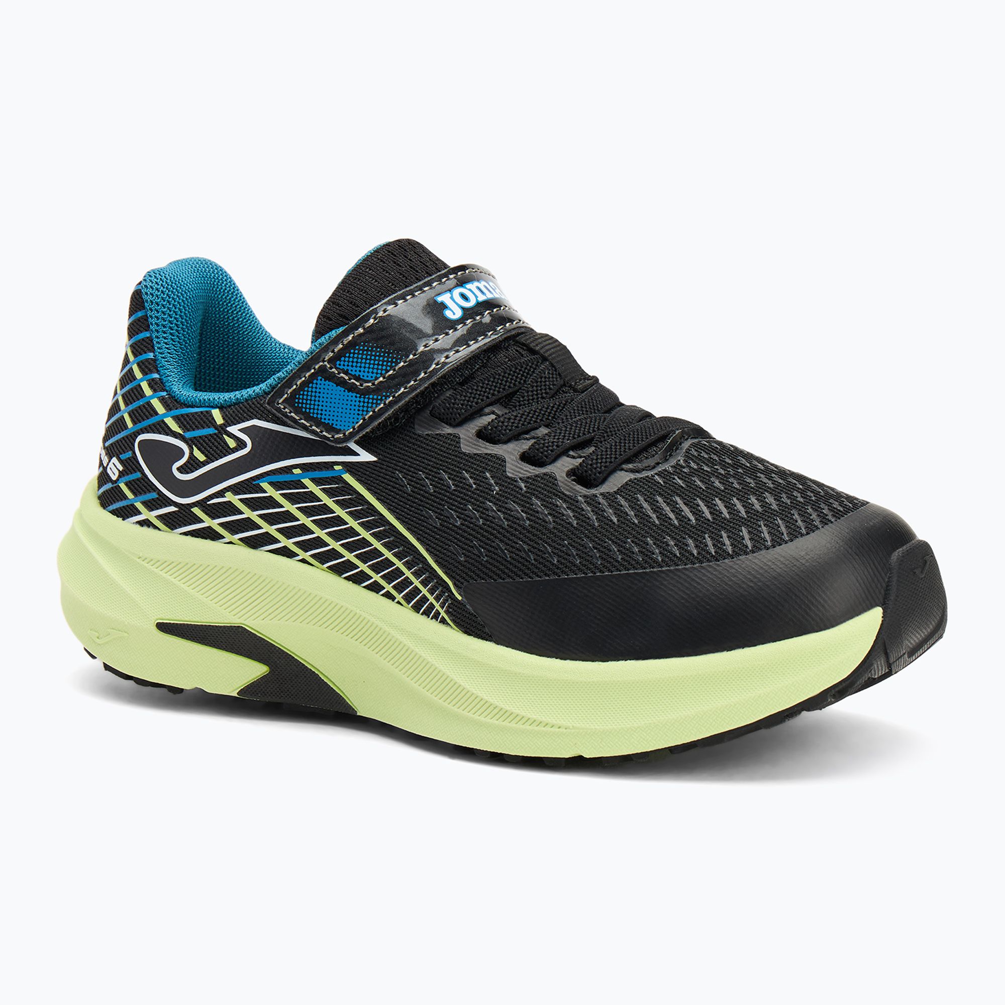 Buty do biegania dziecięce Joma Super Cross black/ lime 