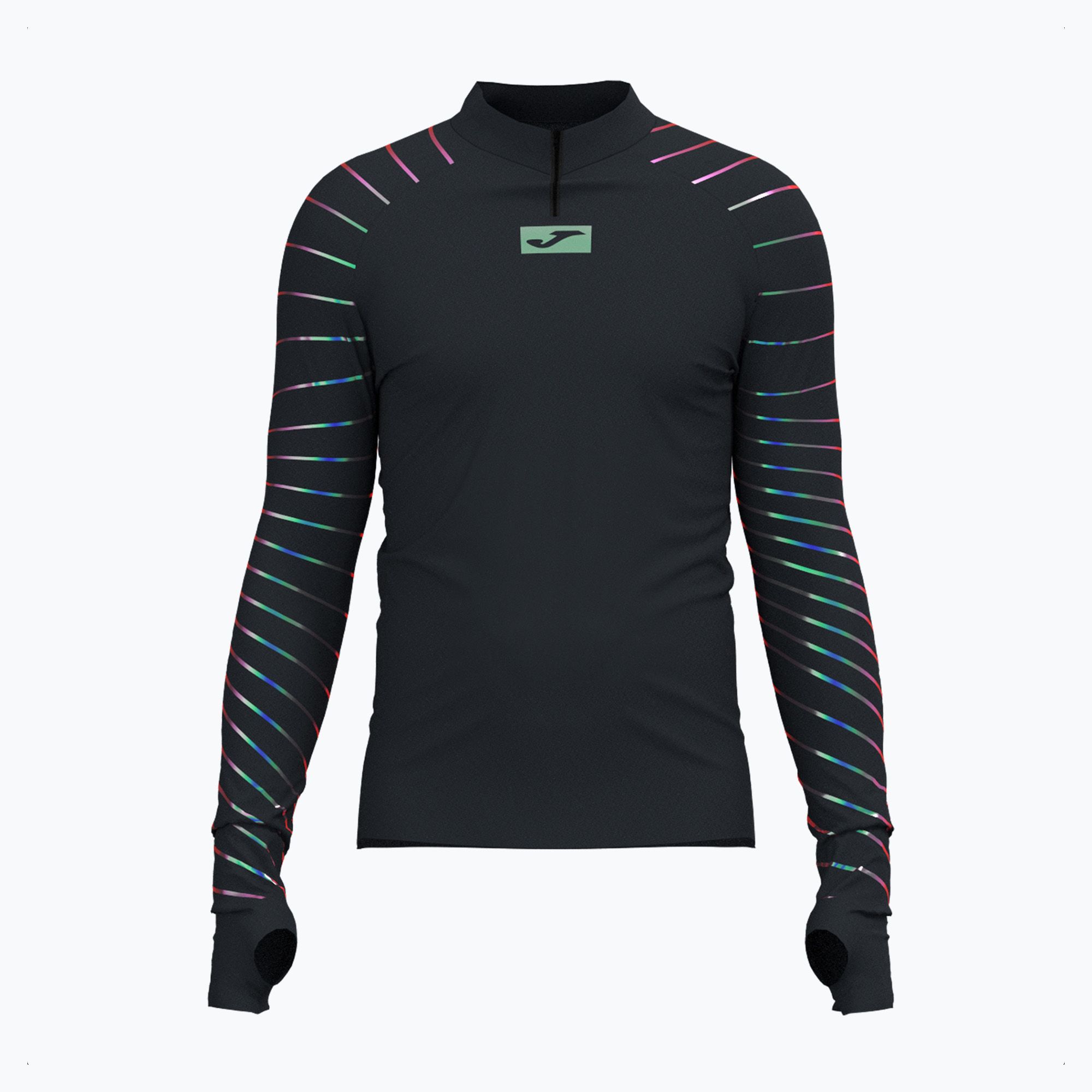 Longsleeve do biegania męski Joma R-Night black 