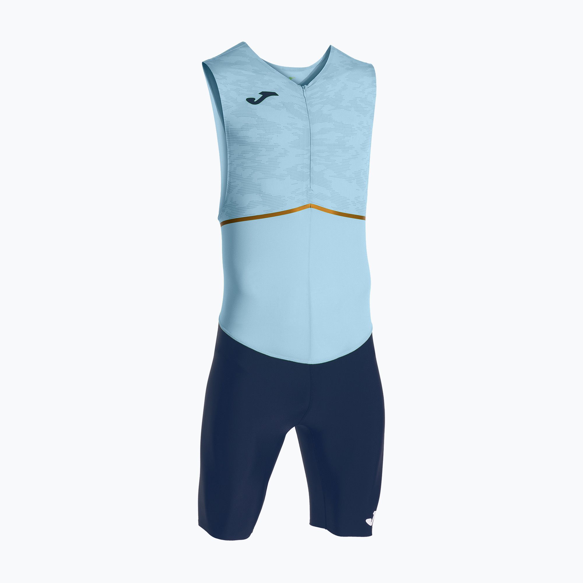Kombinezon do biegania męski Joma Record III Bodysuit sky blue-navy 