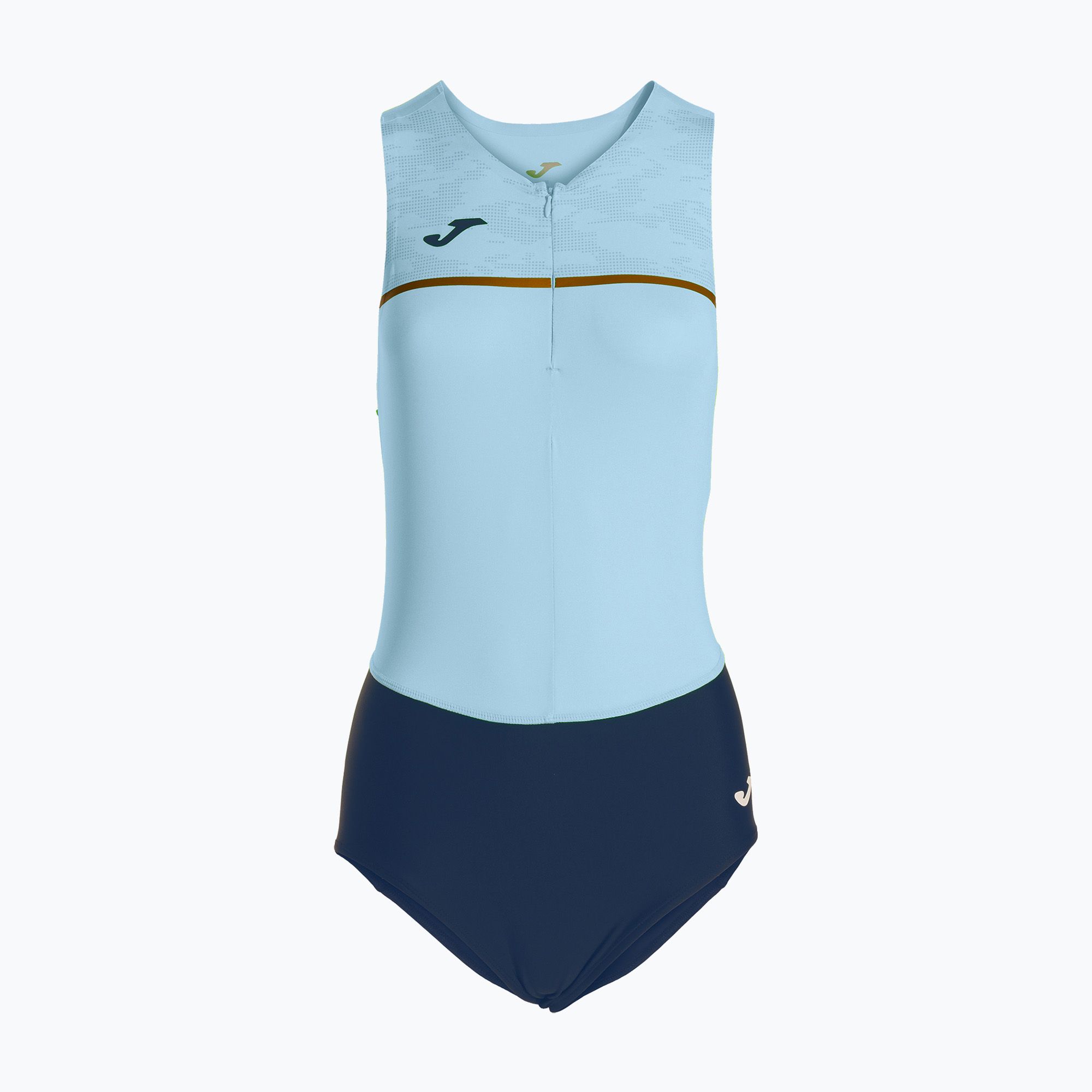 Kostium triathlonowy damski Joma Record III Bodysuit sky blue-navy 