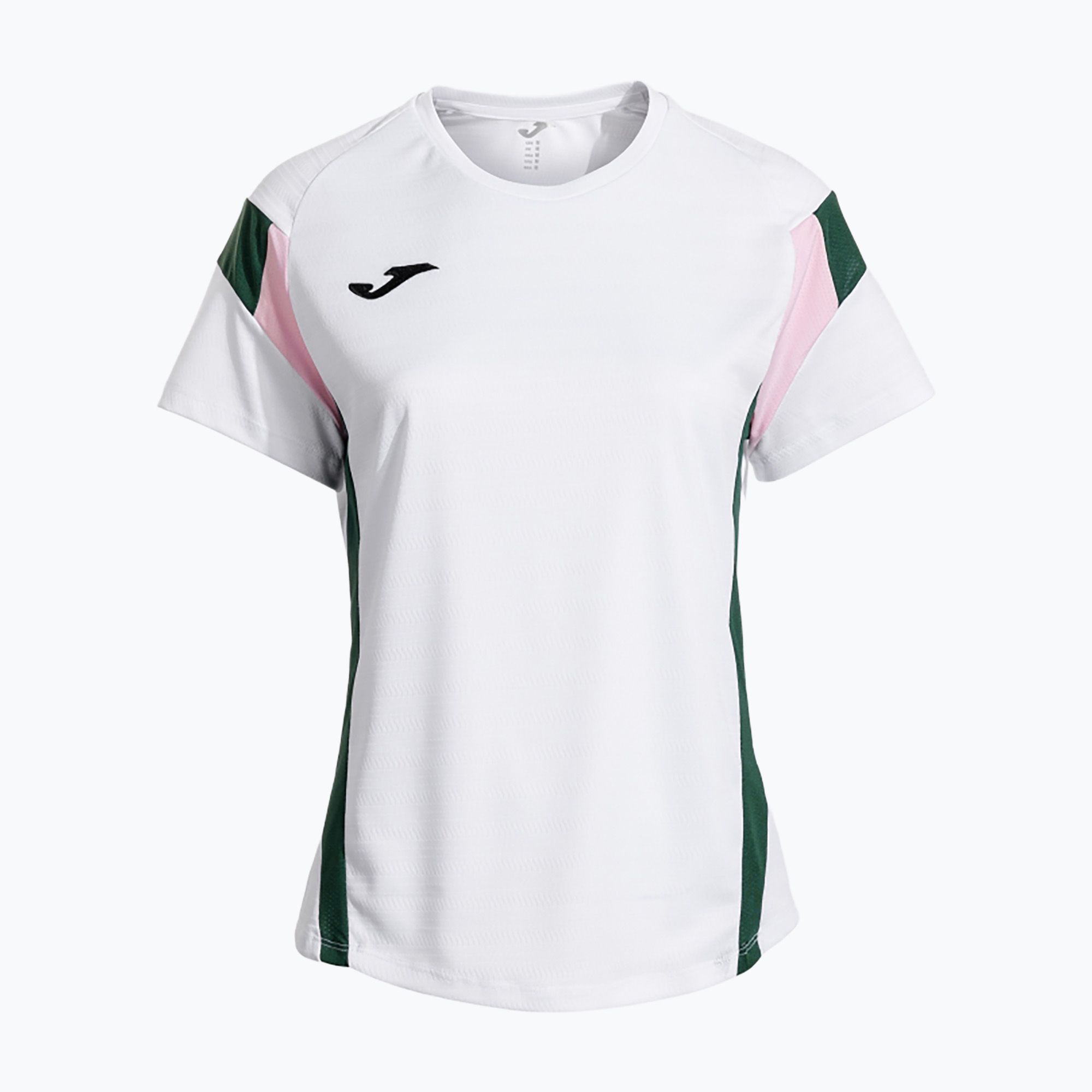 Koszulka teniskowa damska Joma Montreal white/green 