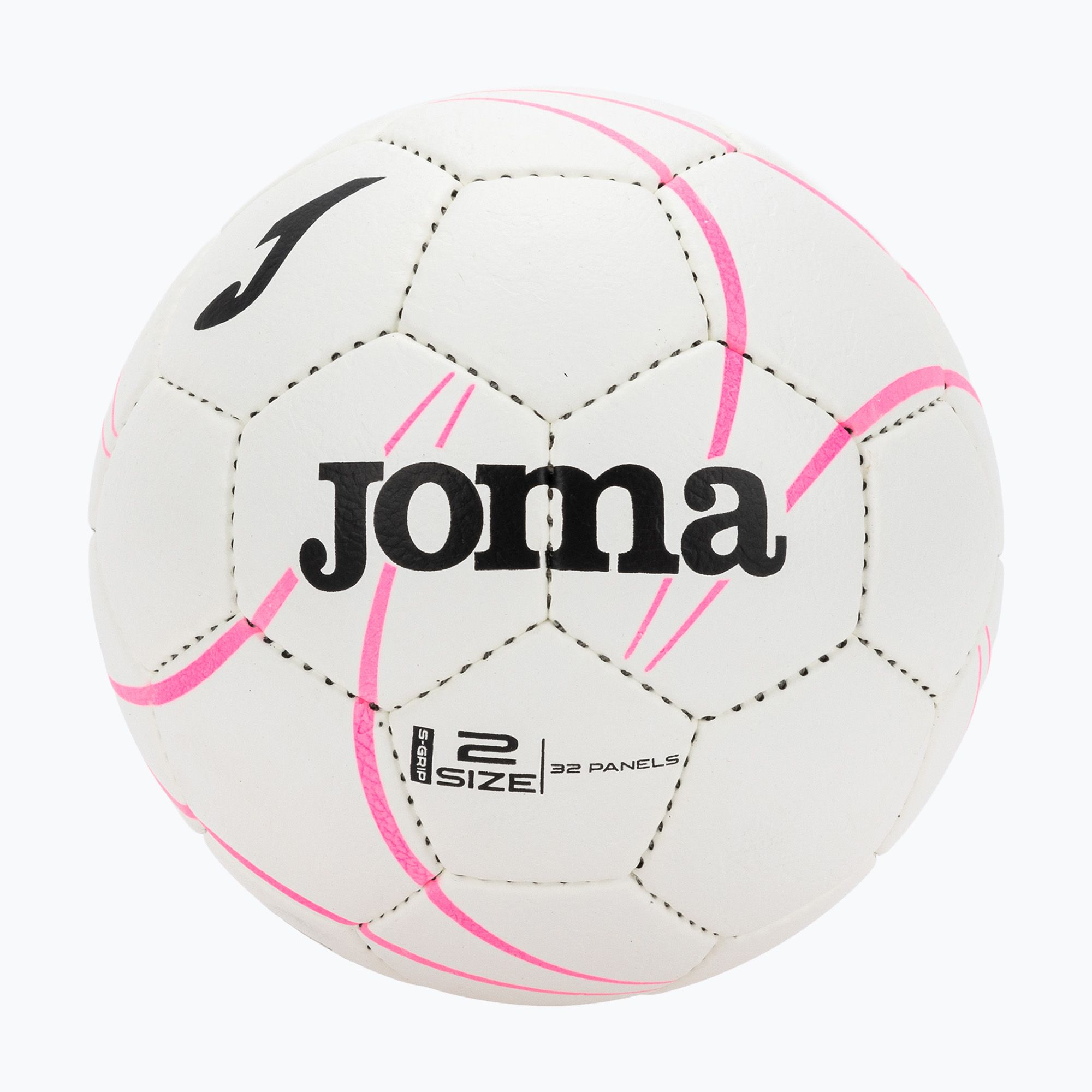 Piłka do piłki ręcznej Joma S-Grip white/flour pink rozmiar 2 