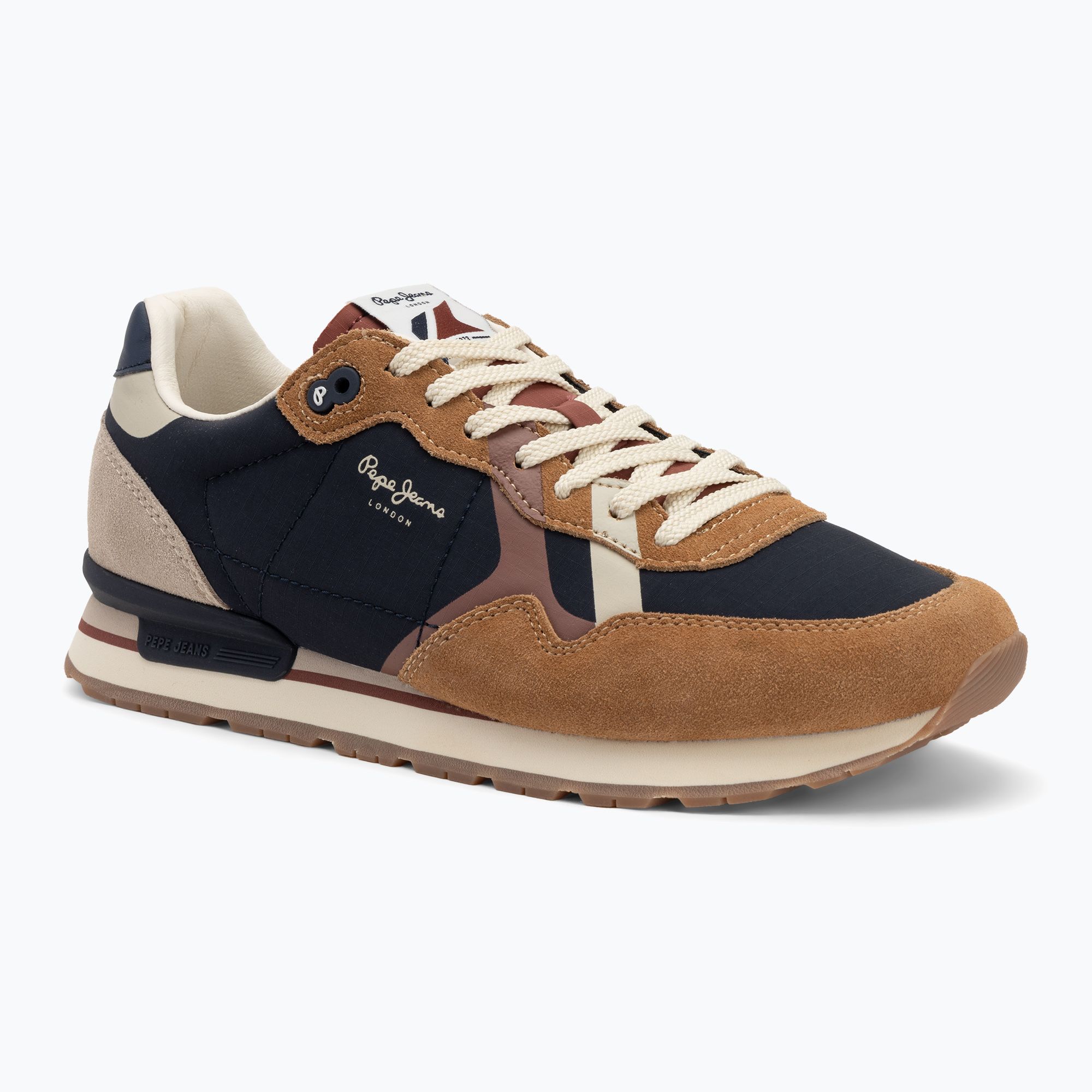 Buty męskie Pepe Jeans Brit Cover cognac brown 