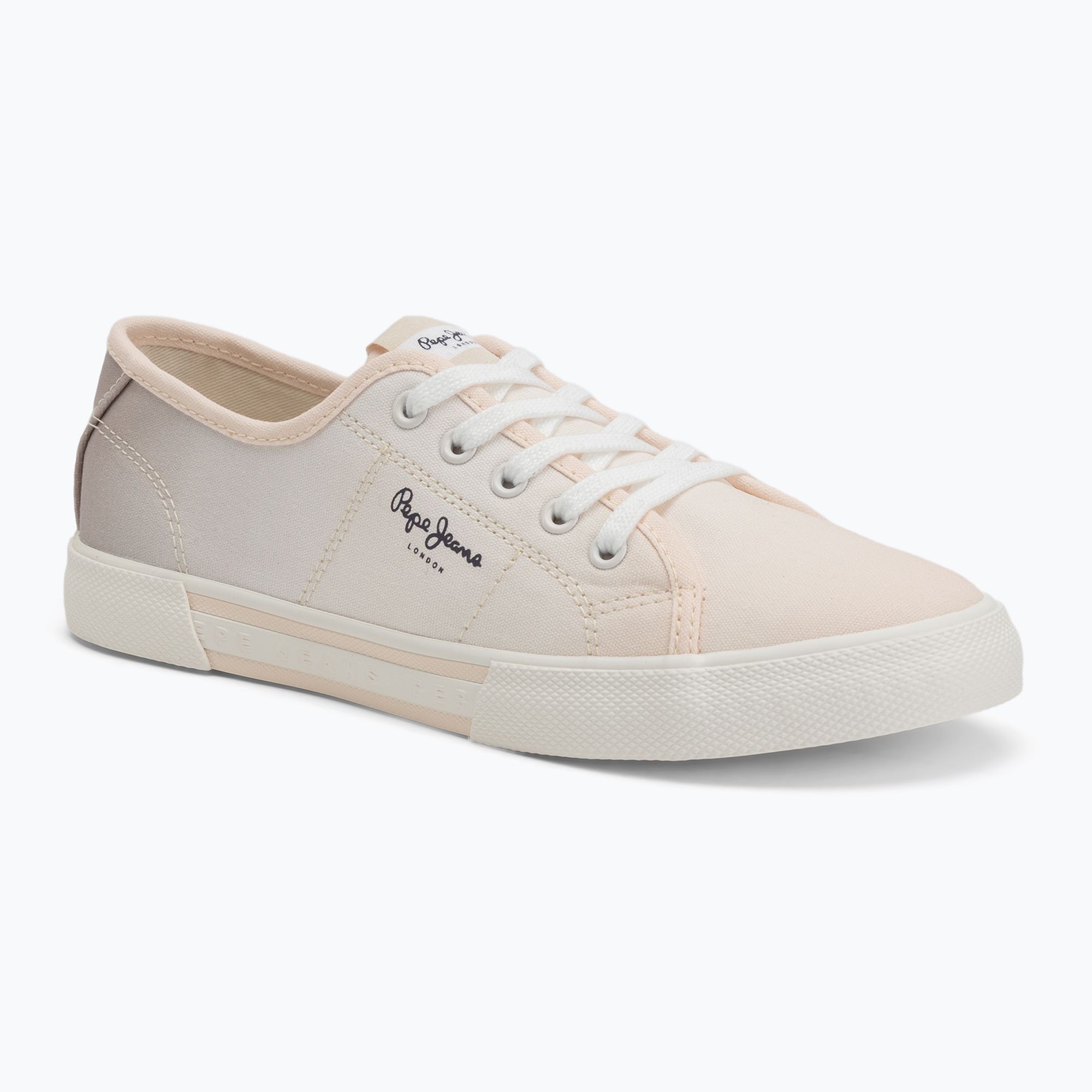 Buty damskie Pepe Jeans Brady Colors light peach beige 