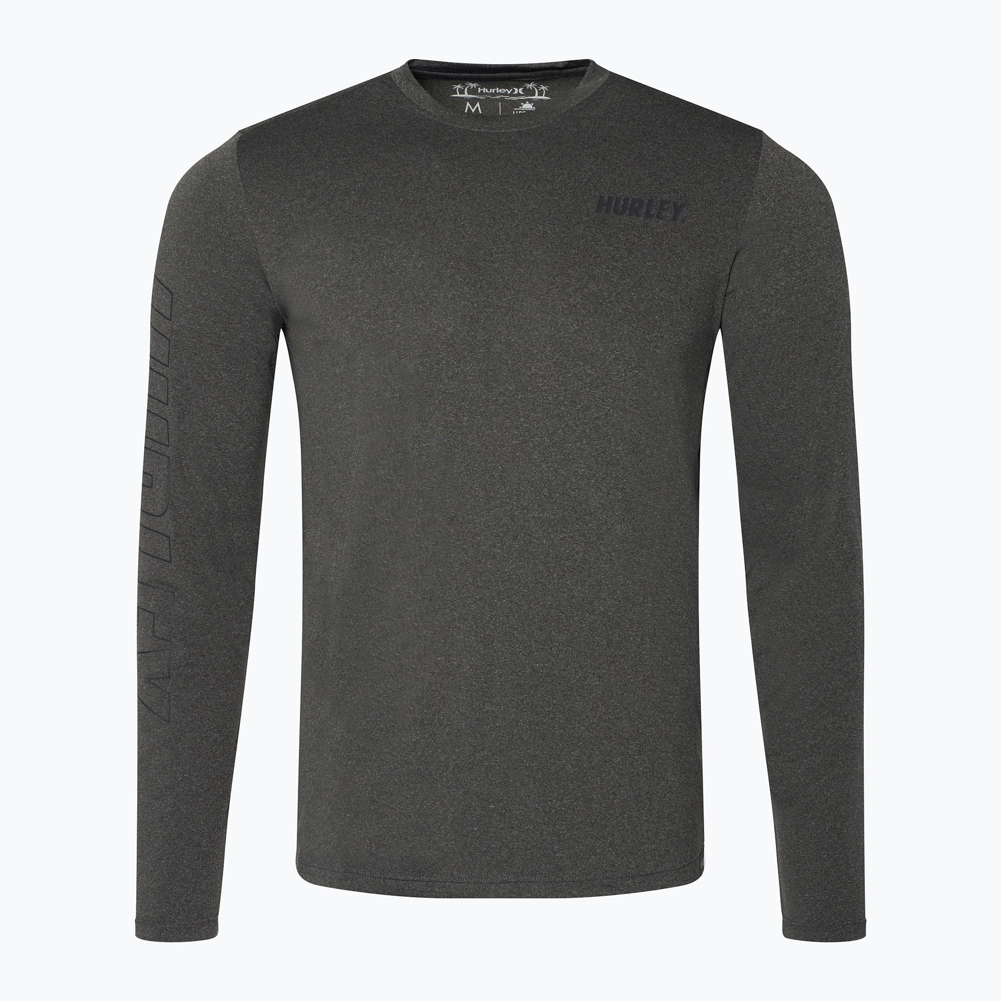 Longsleeve męski Hurley H2O-Dri Easton black heather 