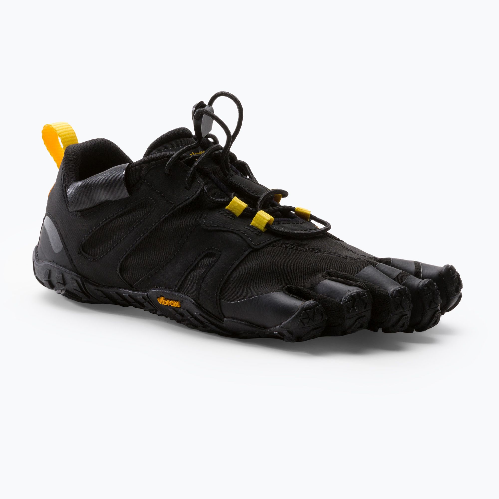 Buty barefoot damskie Vibram FiveFingers V-Trail 2.0 black/yellow 