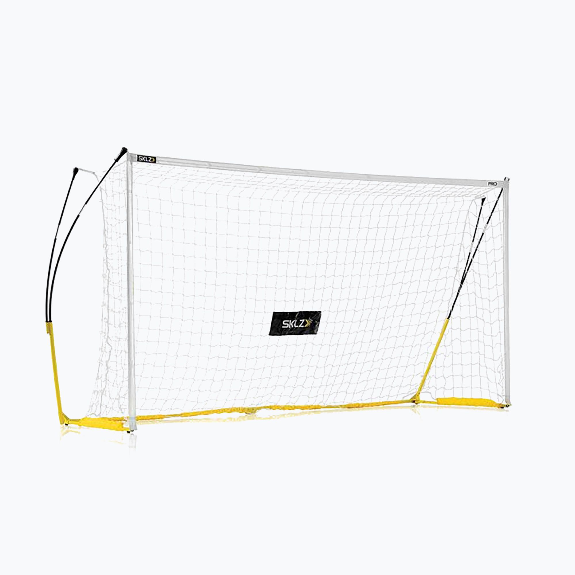 Bramka do piłki nożnej SKLZ Pro Training Goal 360 x 180 cm biało-żółta 3299 