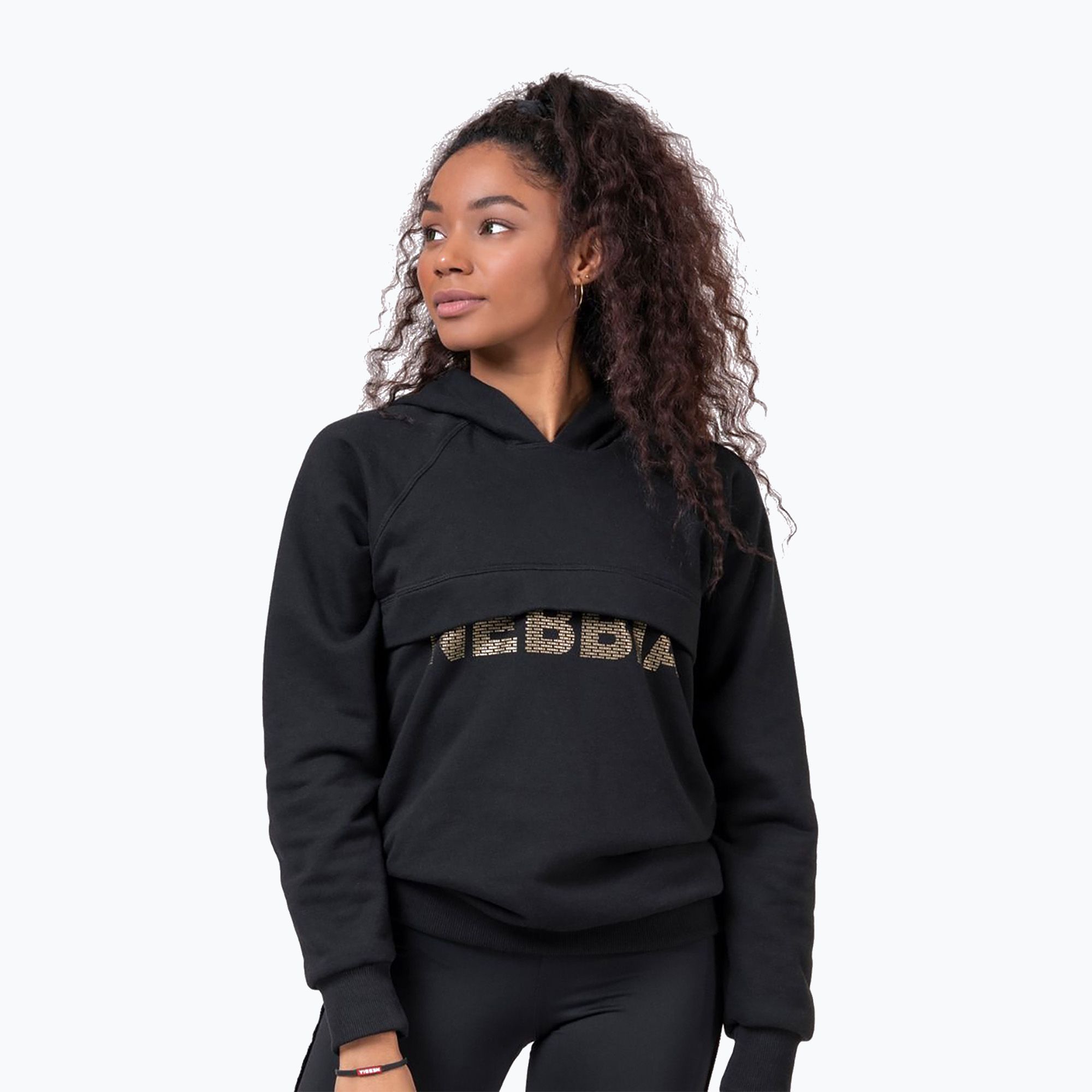 Bluza damska NEBBIA Focus Intense black 