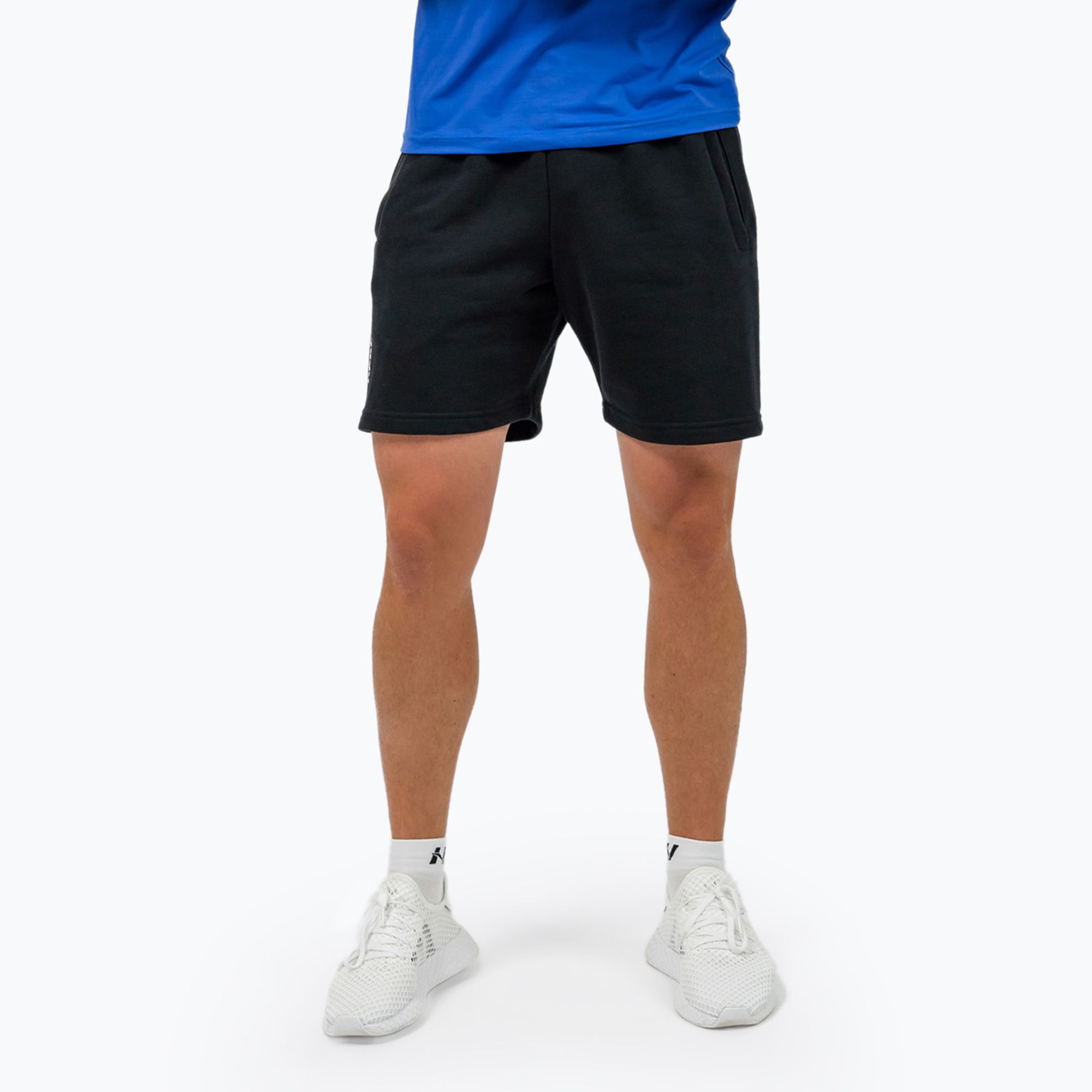 Spodenki męskie NEBBIA Relaxed-Fit Maximum black 