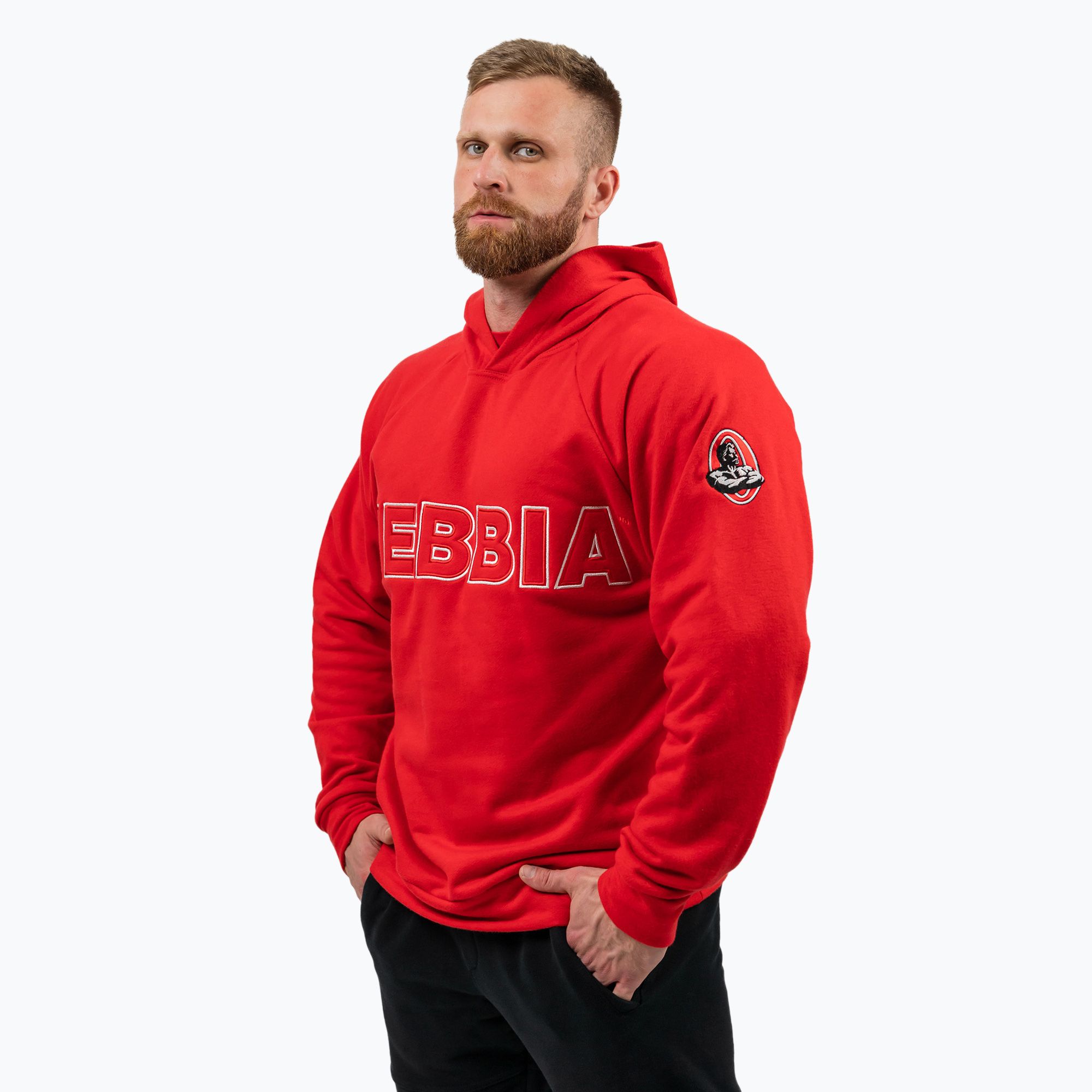 Bluza męska NEBBIA Legacy red 
