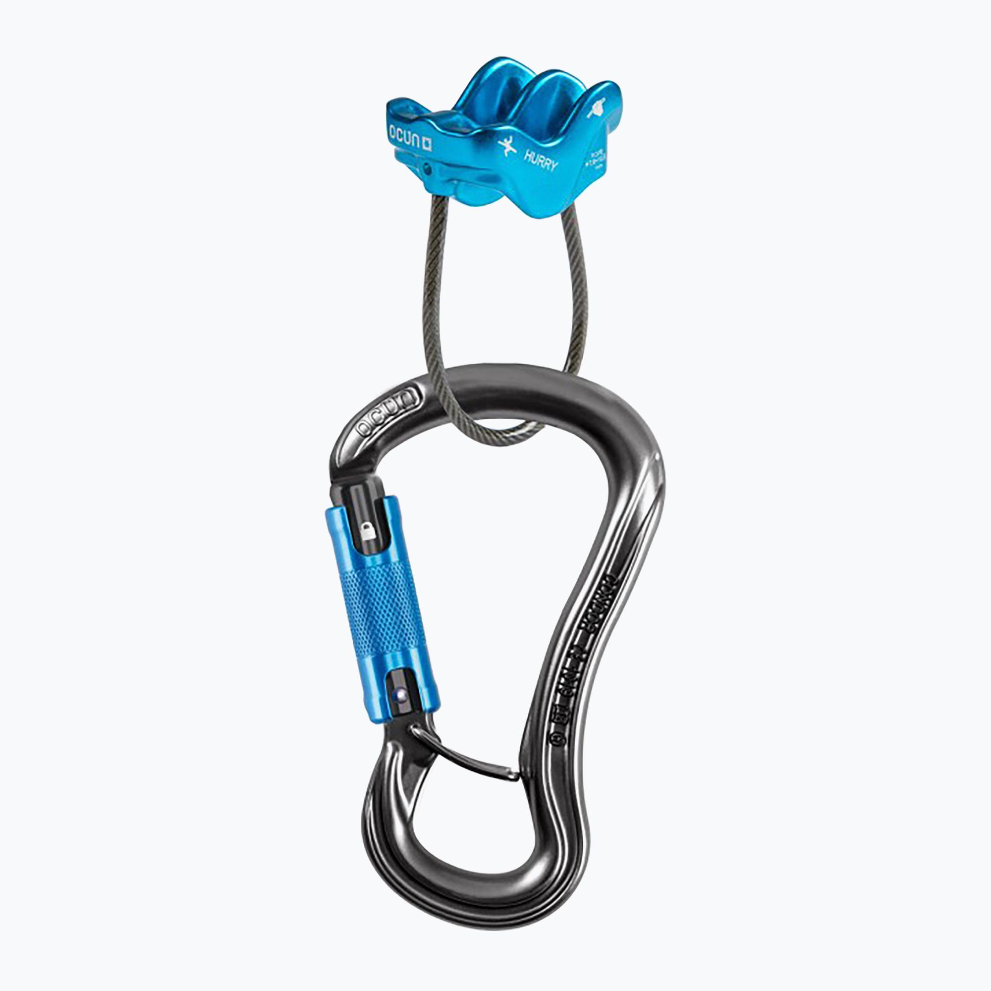Zestaw do asekuracji Ocun Belay Condor Triplet/Hurry anthracite 