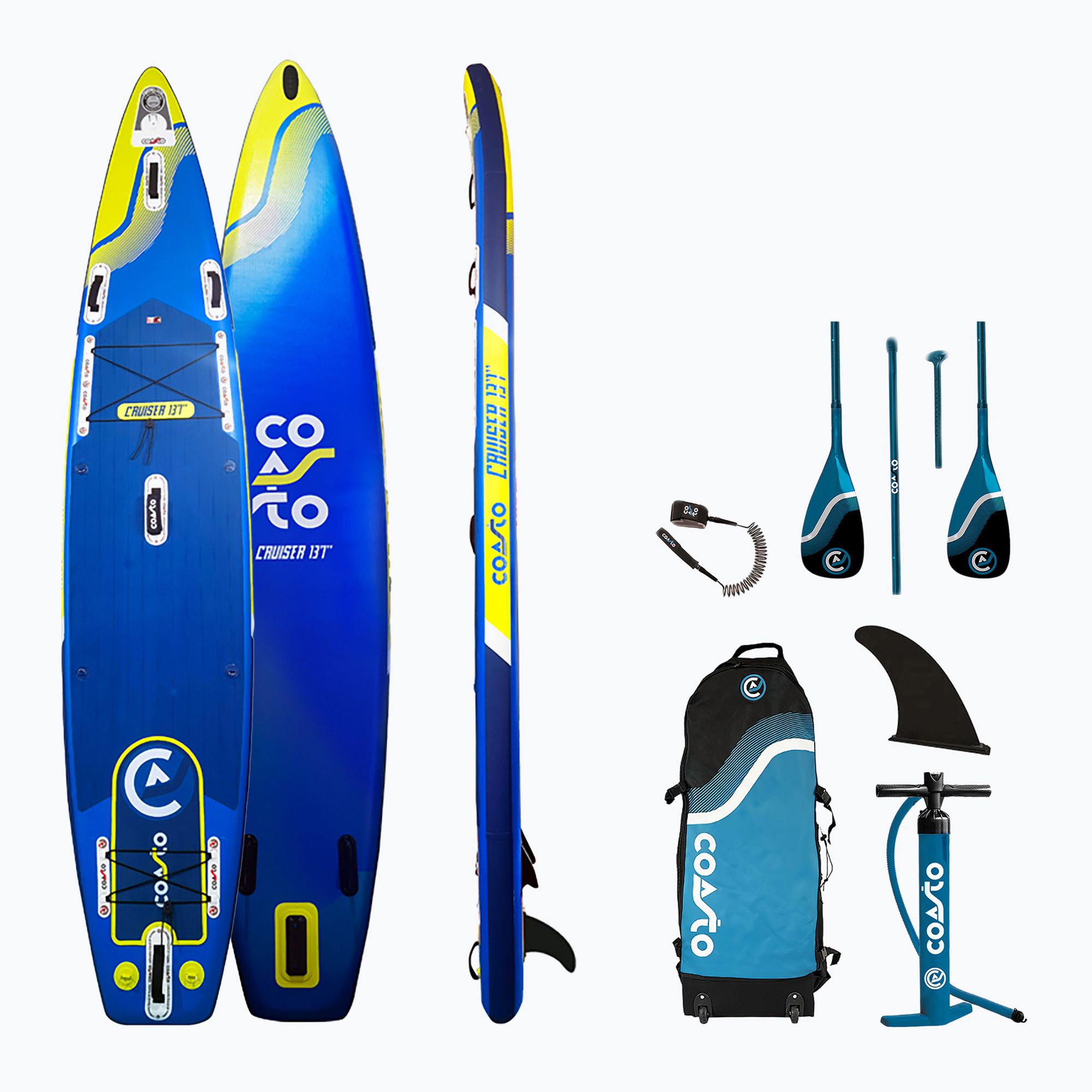 Deska SUP Coasto Cruiser 13'1'' blue 