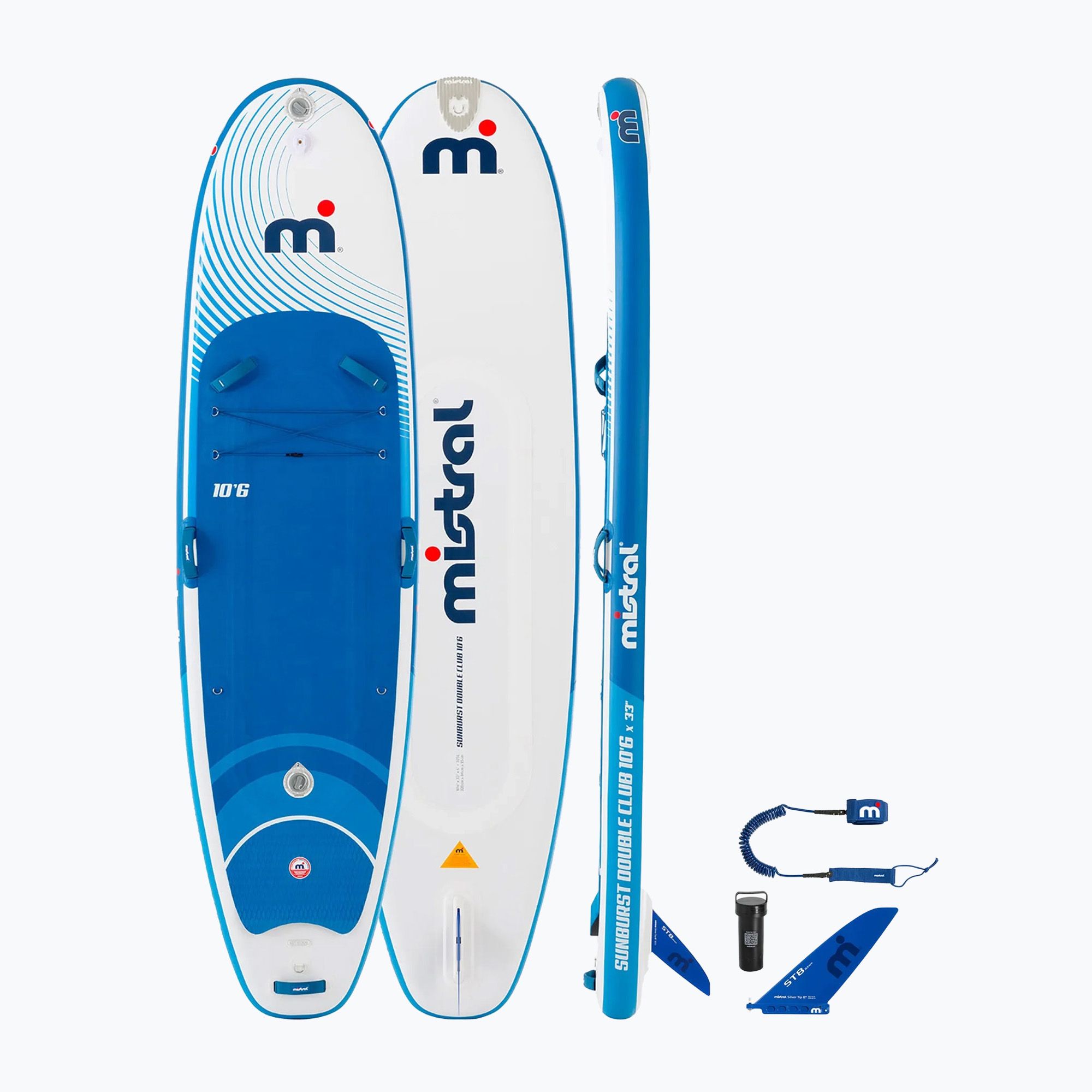Deska SUP Mistral Sunburst Double Club 10'6