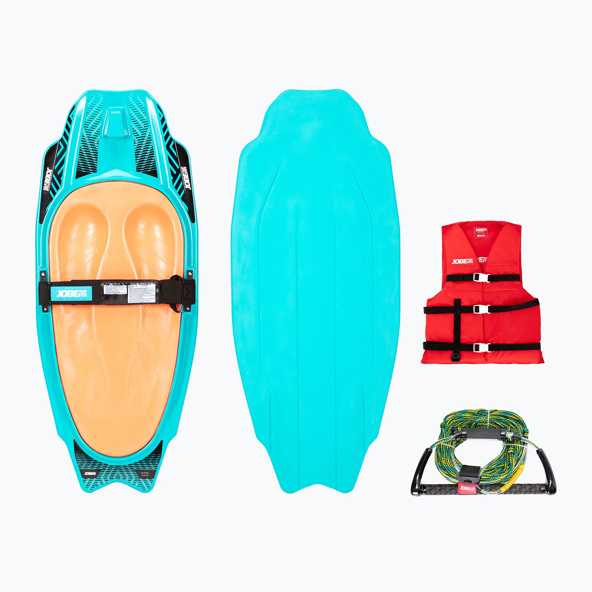 Zestaw do kneeboardu JOBE Slash Kneeboard teal 