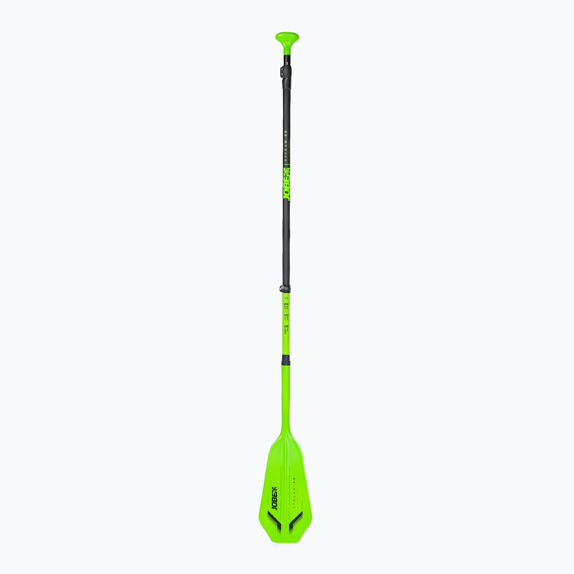 Wiosło SUP 3-częściowe JOBE Stream Carbon 40 lime 
