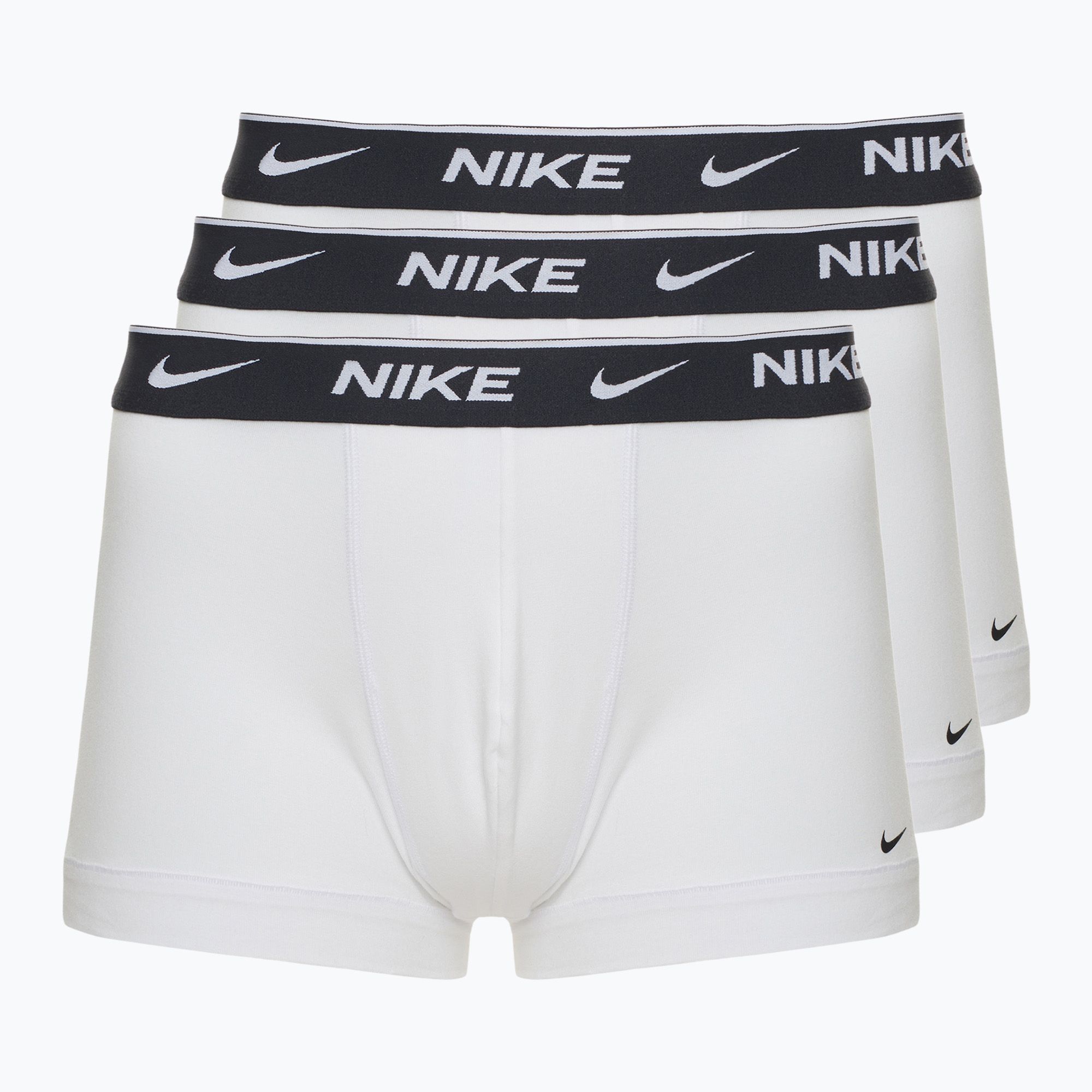 Bokserki męskie Nike Everyday Cotton Stretch Trunk 3 pary white 