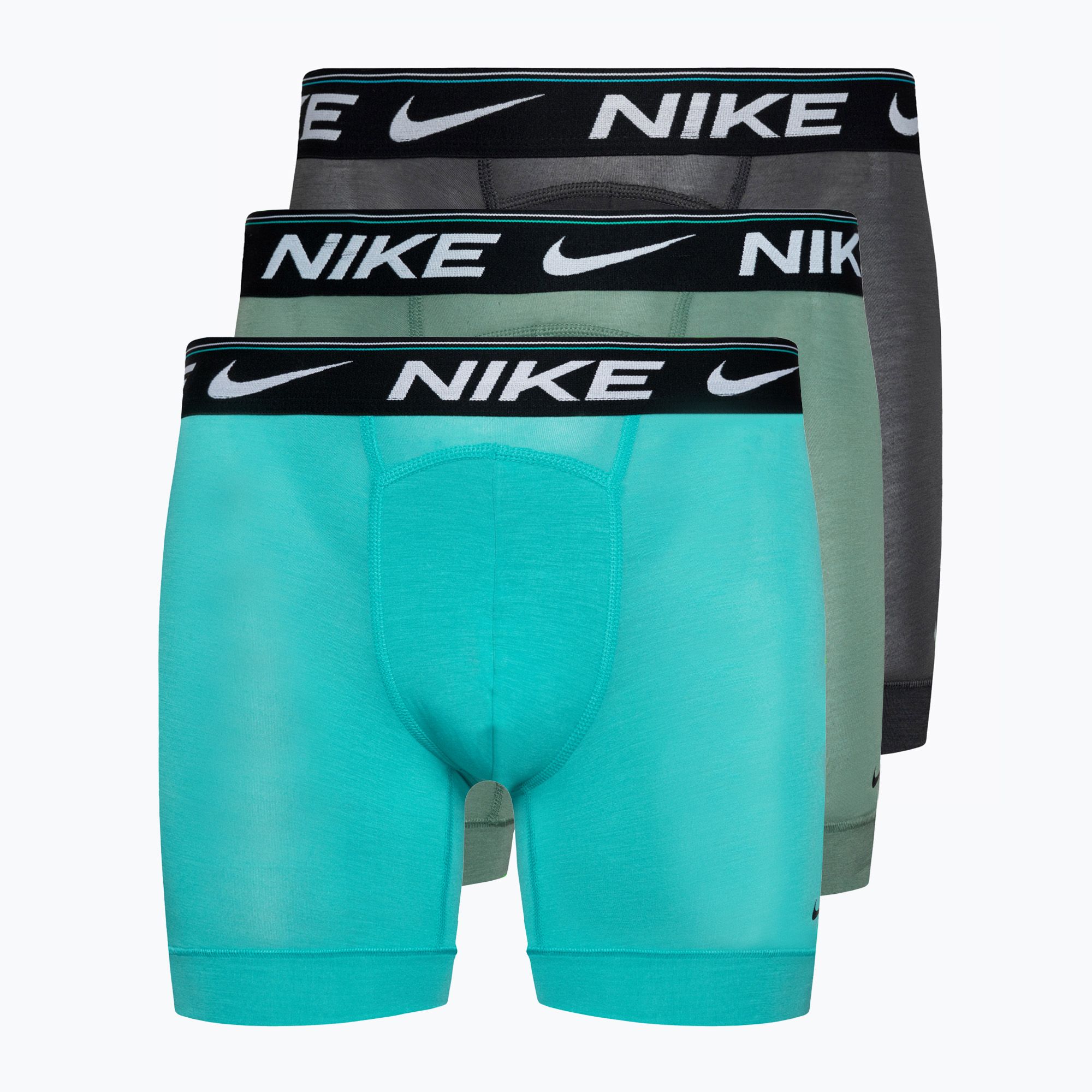 Bokserki męskie Nike Dri-FIT Ultra Comfort 3 pary blue/grey/turquise 