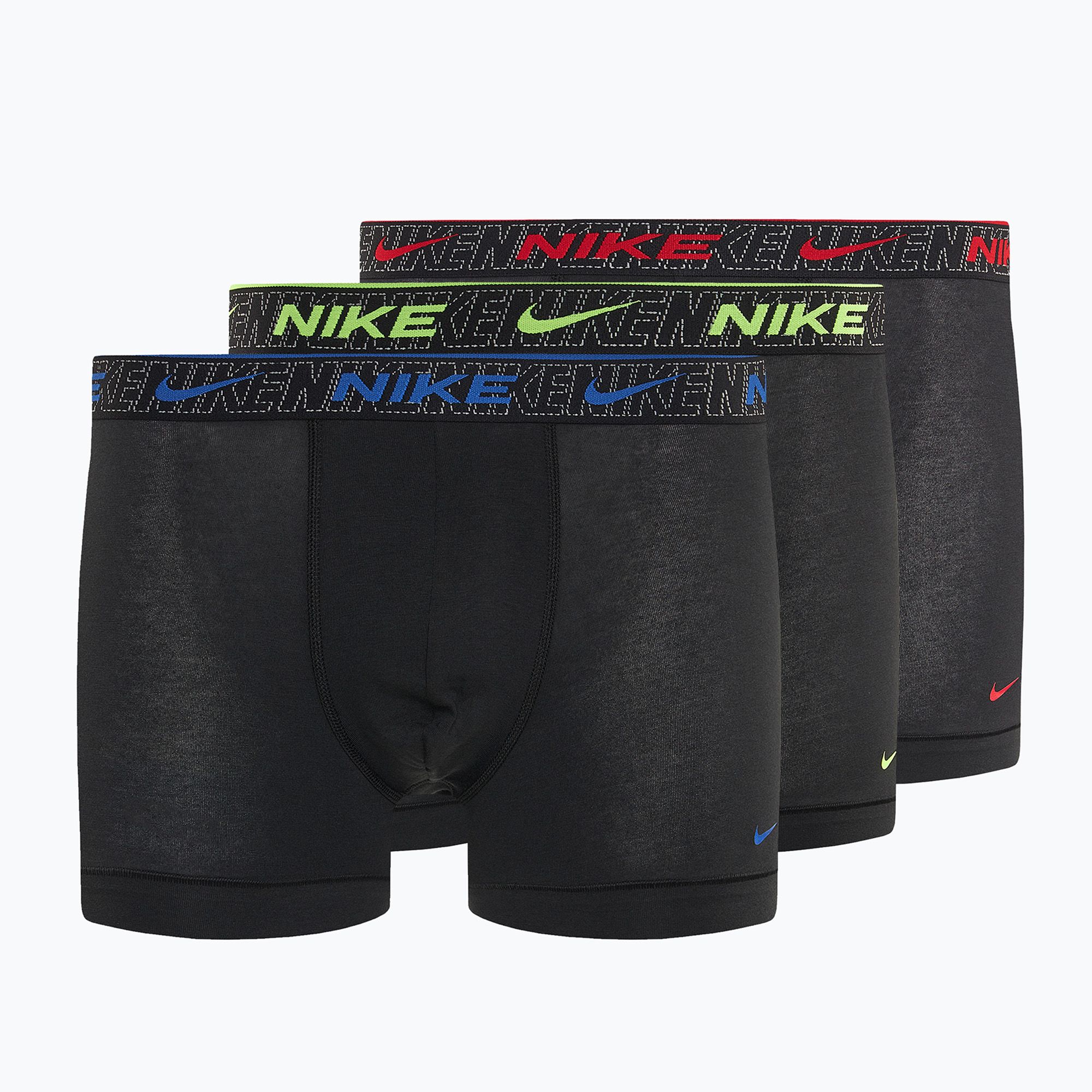 Bokserki męskie Nike Everyday Cotton Stretch Trunk 3 pary black multi 
