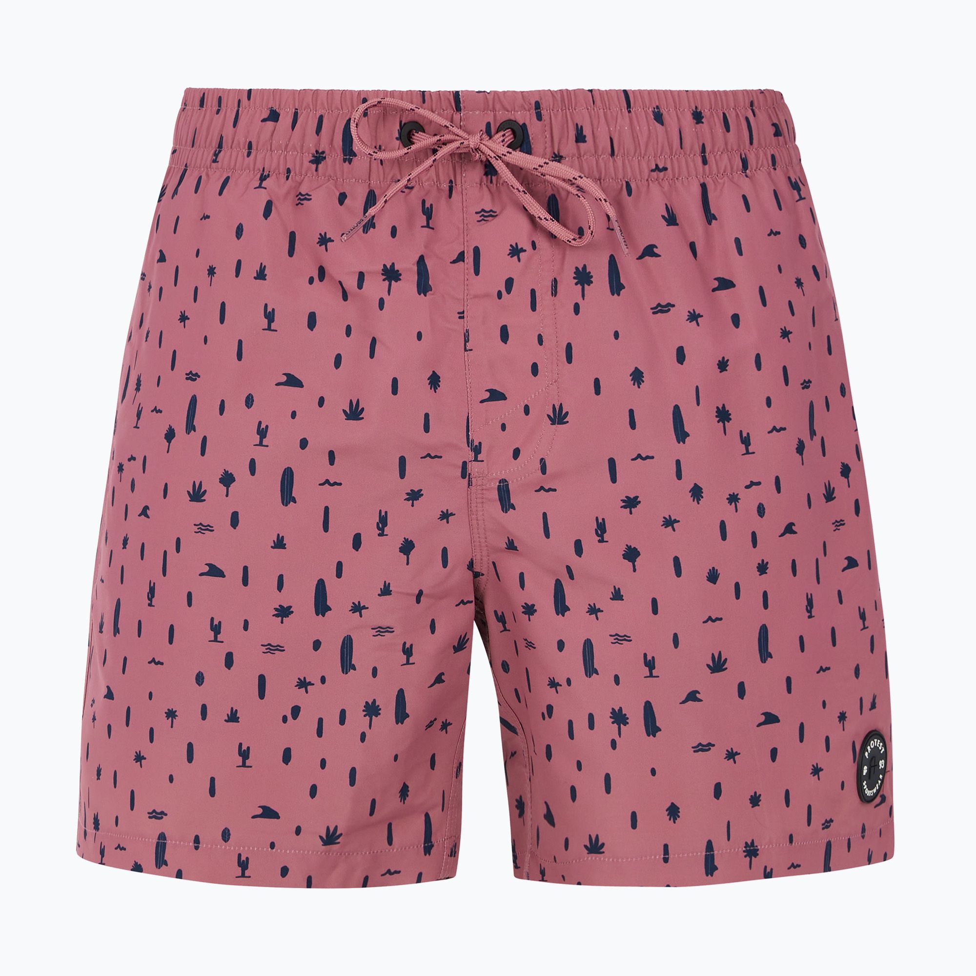 Szorty kąpielowe męskie Protest Prtgrom deco pink 