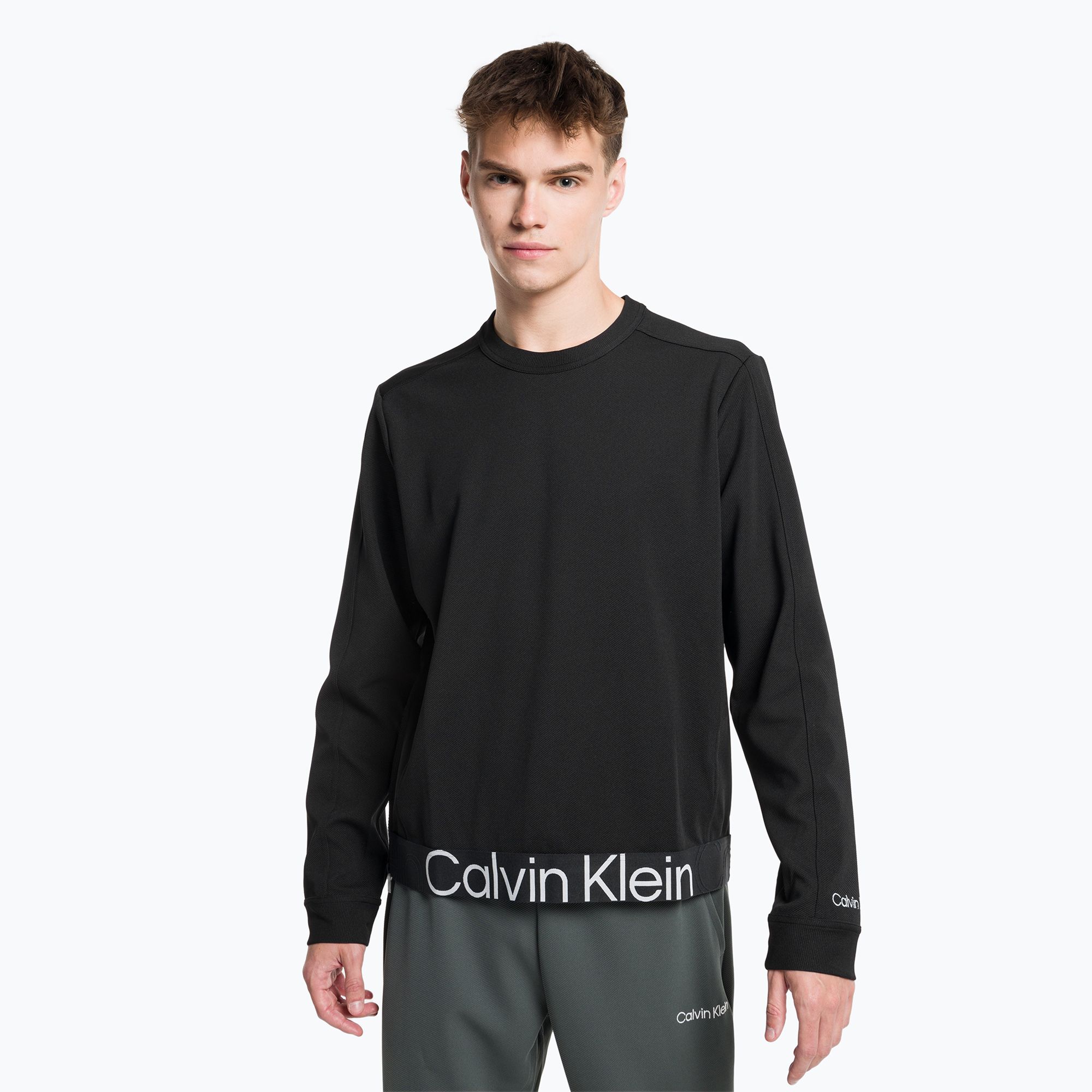 Bluza męska Calvin Klein Pullover black beauty 
