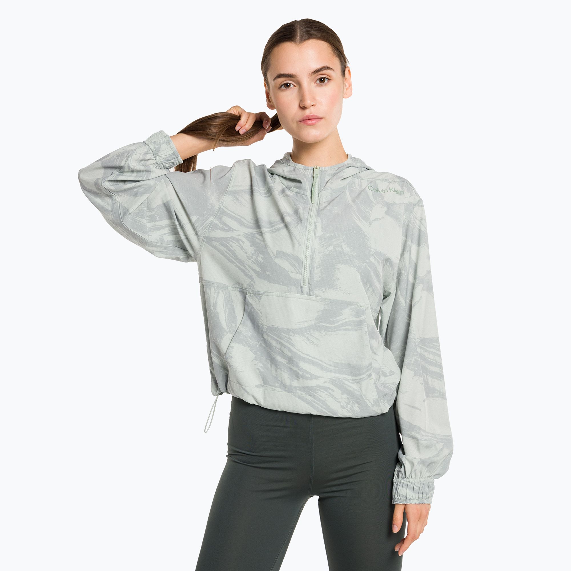 Kurtka damska Calvin Klein Anorak digital rockform aop 