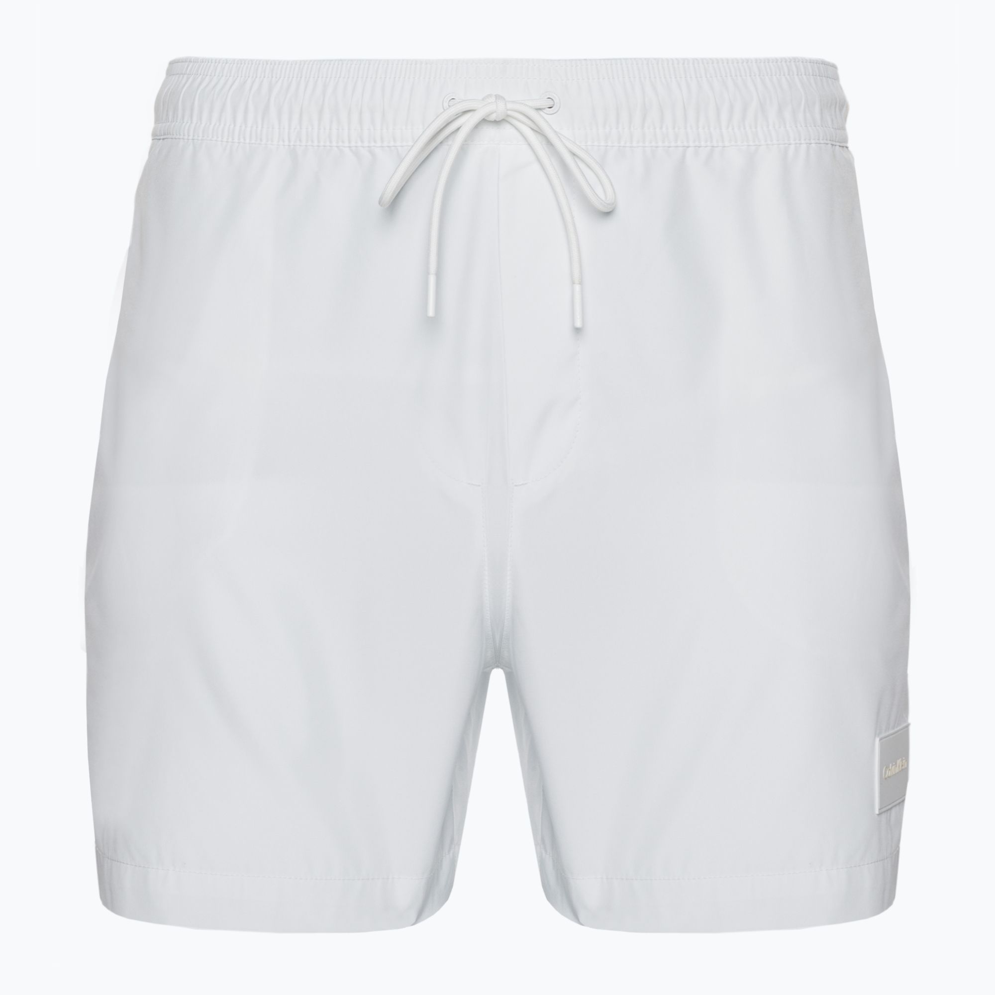 Szorty kąpielowe męskie Calvin Klein Medium Drawstring white 