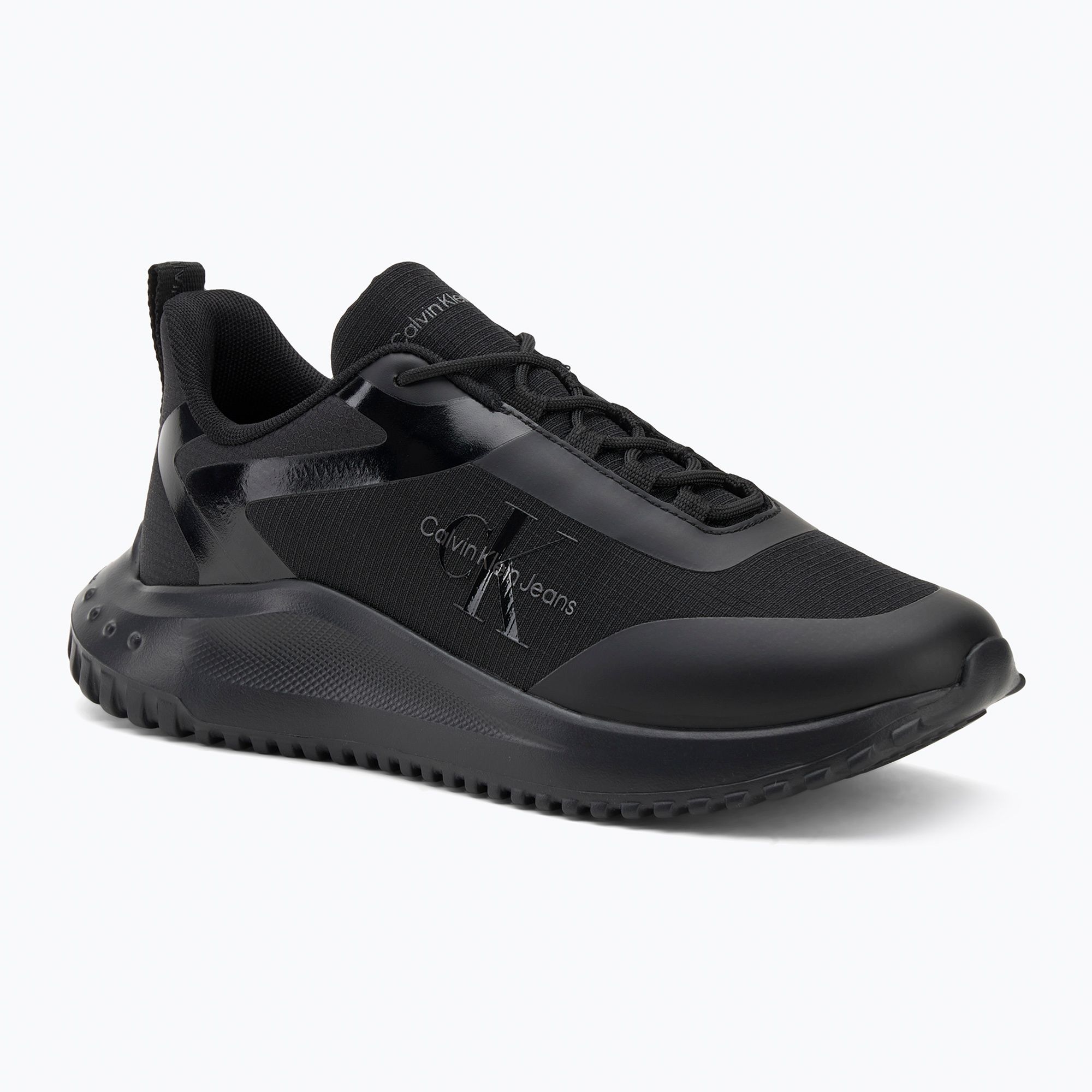 Buty męskie Calvin Klein YM0YM00968 Eva Runner Low Lace Ml Mix triple black 