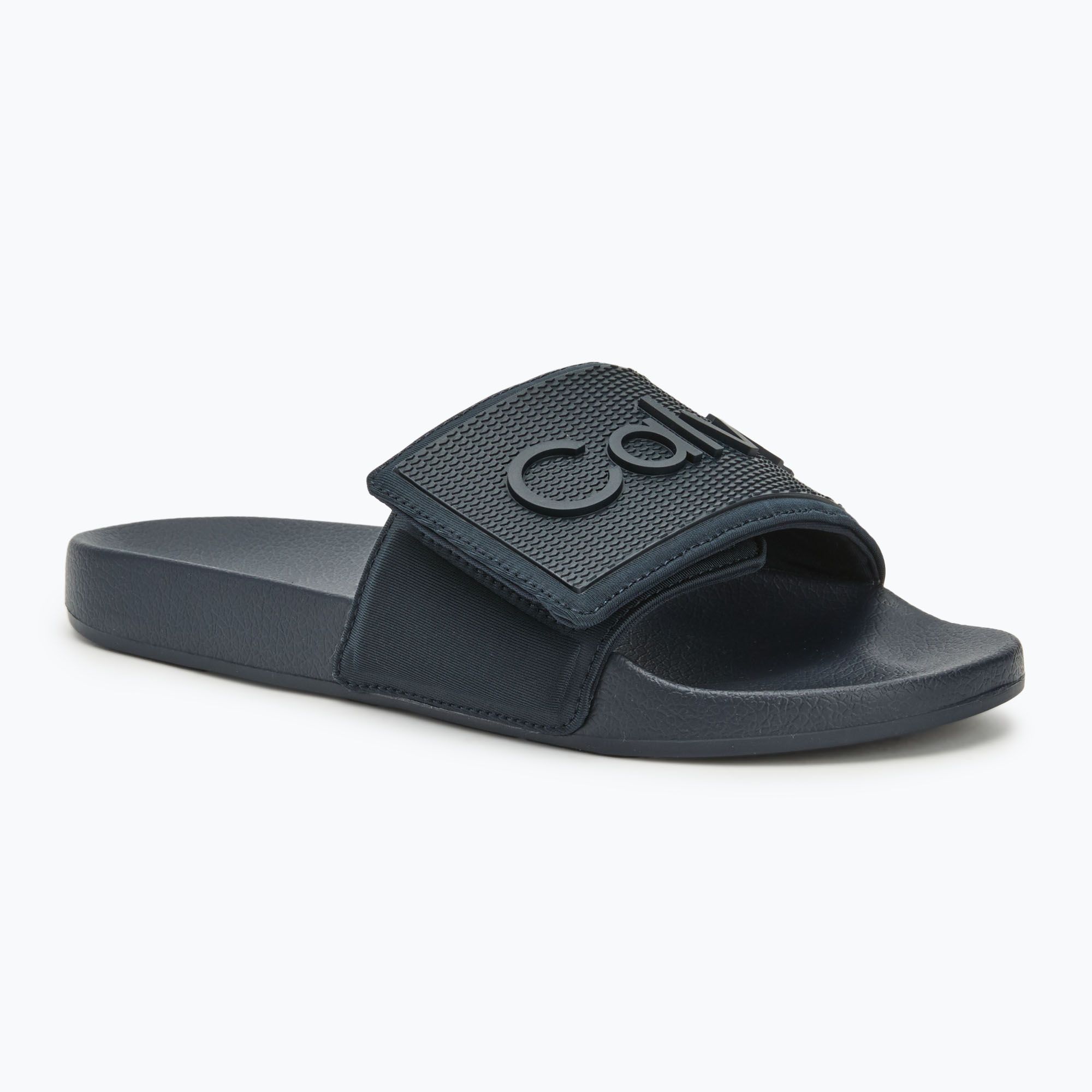 Klapki męskie Calvin Klein HM0HM01437 Adj Pool Slide TPU calvin navy 