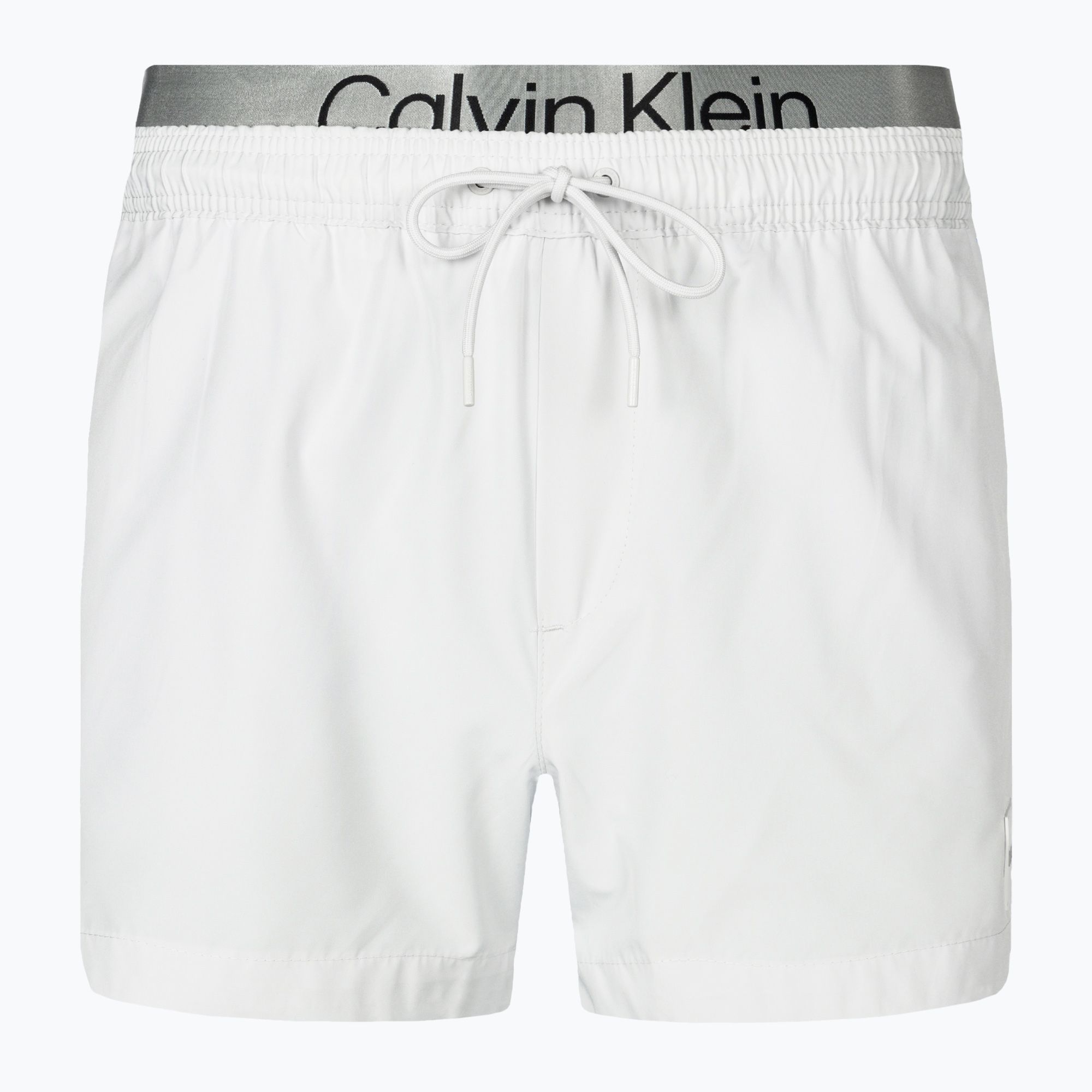 Szorty kąpielowe męskie Calvin Klein Short Double Waistband nimbus cloud 