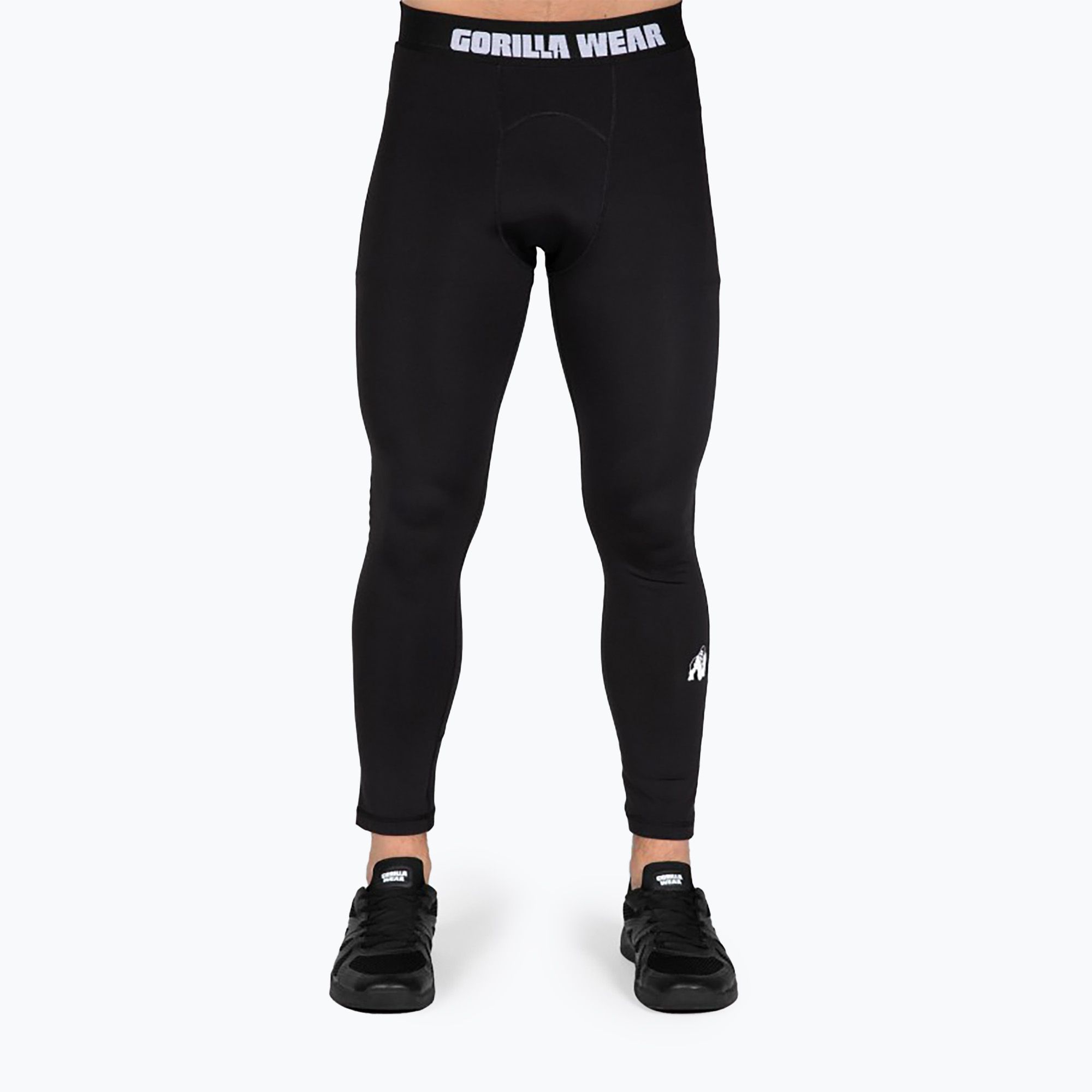 Legginsy treningowe męskie Gorilla Wear Columbus black 