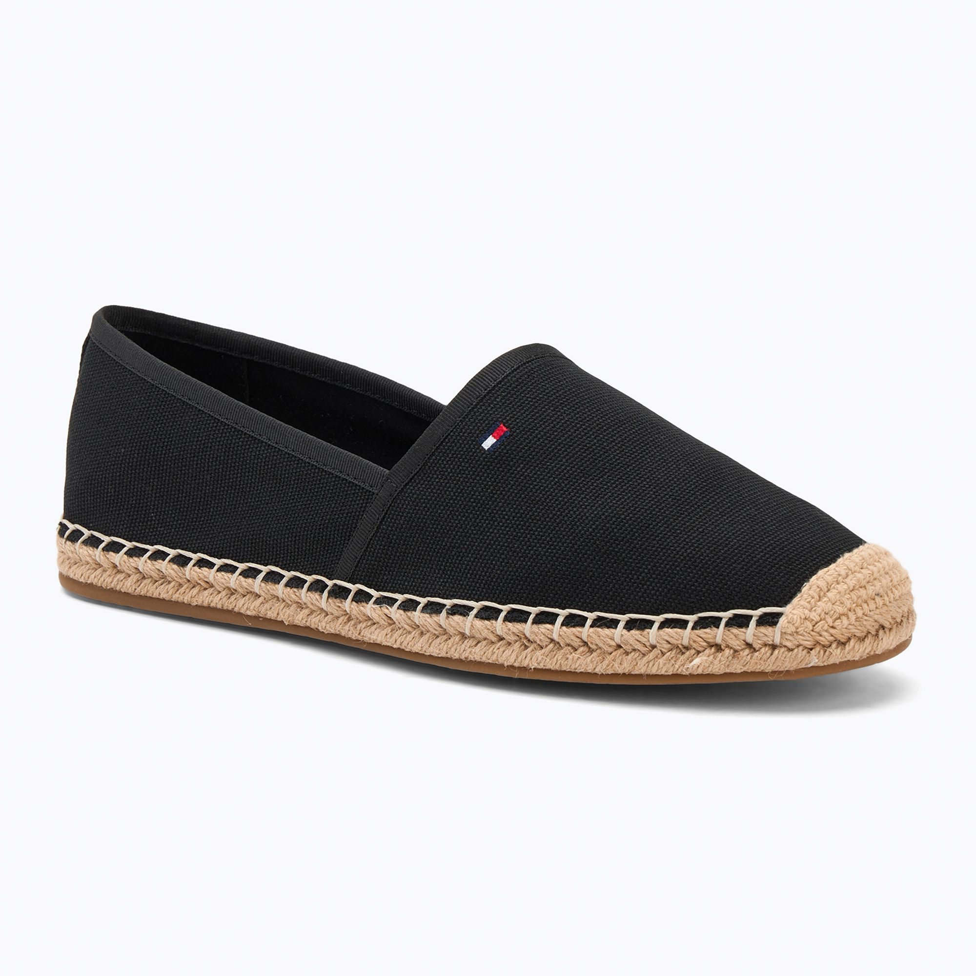 Buty damskie Tommy Hilfiger Flag Canvas black 