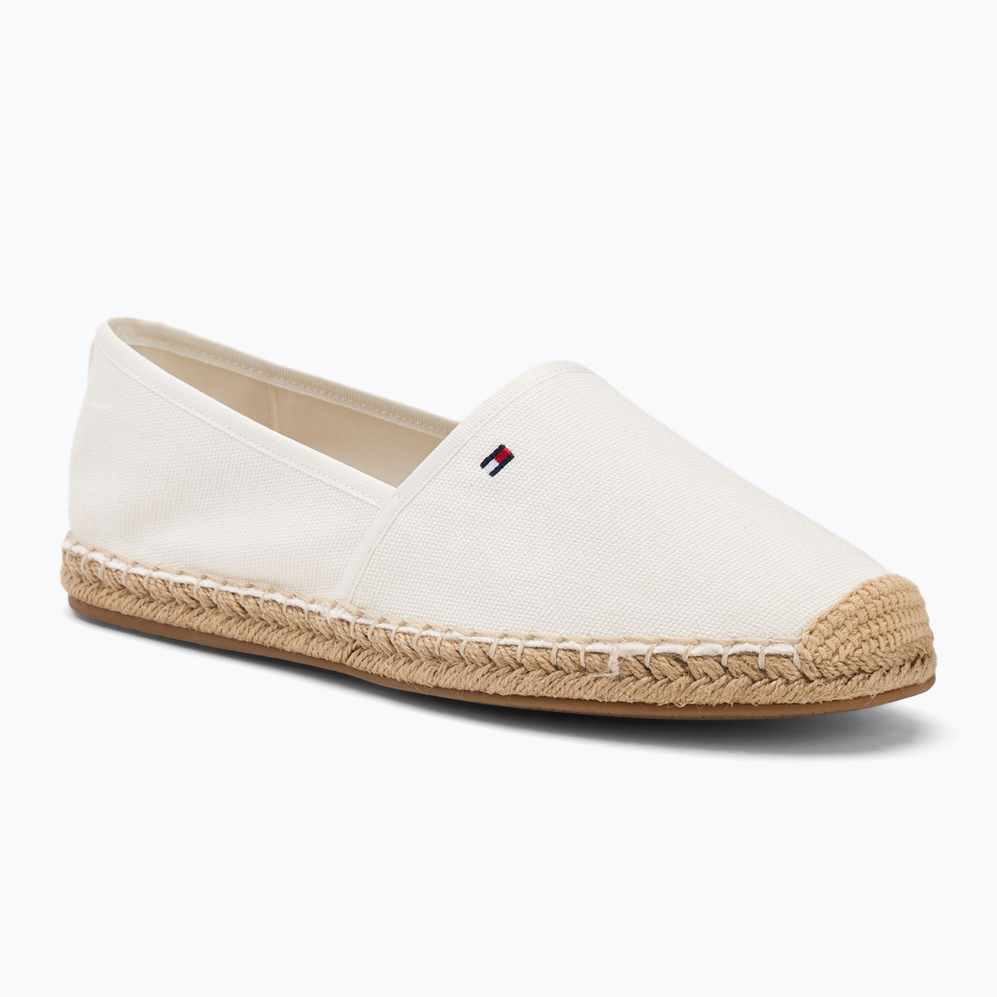 Buty damskie Tommy Hilfiger Flag Canvas ecru 