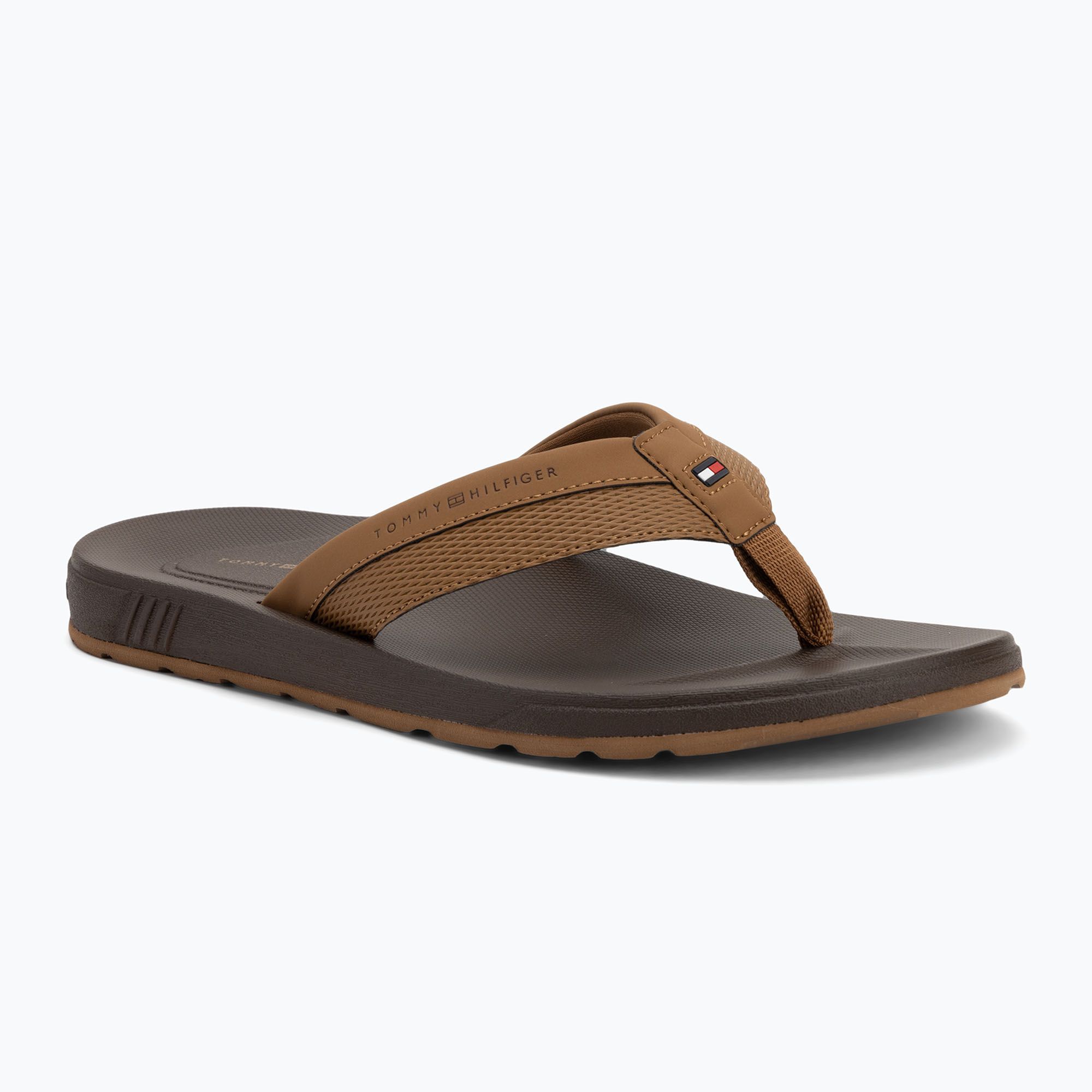 Japonki męskie Tommy Hilfiger Molded Beach Sandal desert khaki 