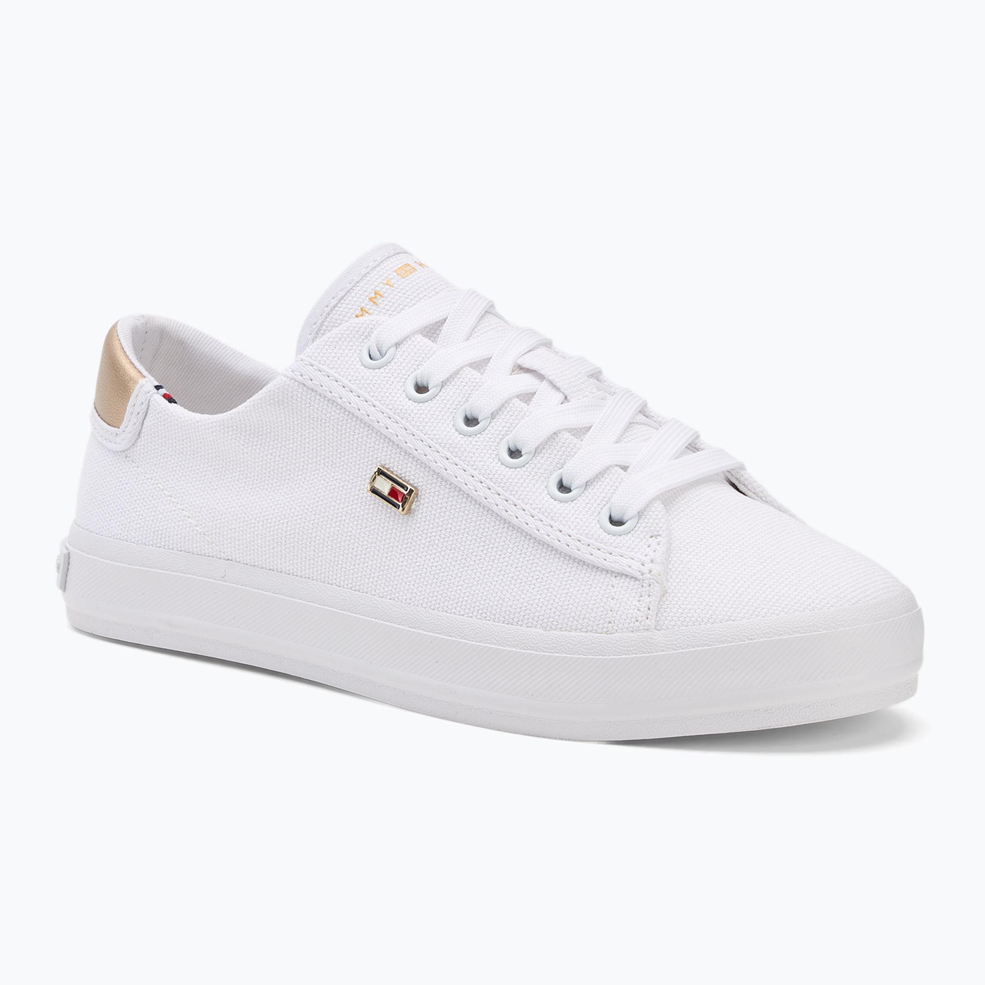 Trampki damskie Tommy Hilfiger Vulc Canvas Lace Up white 