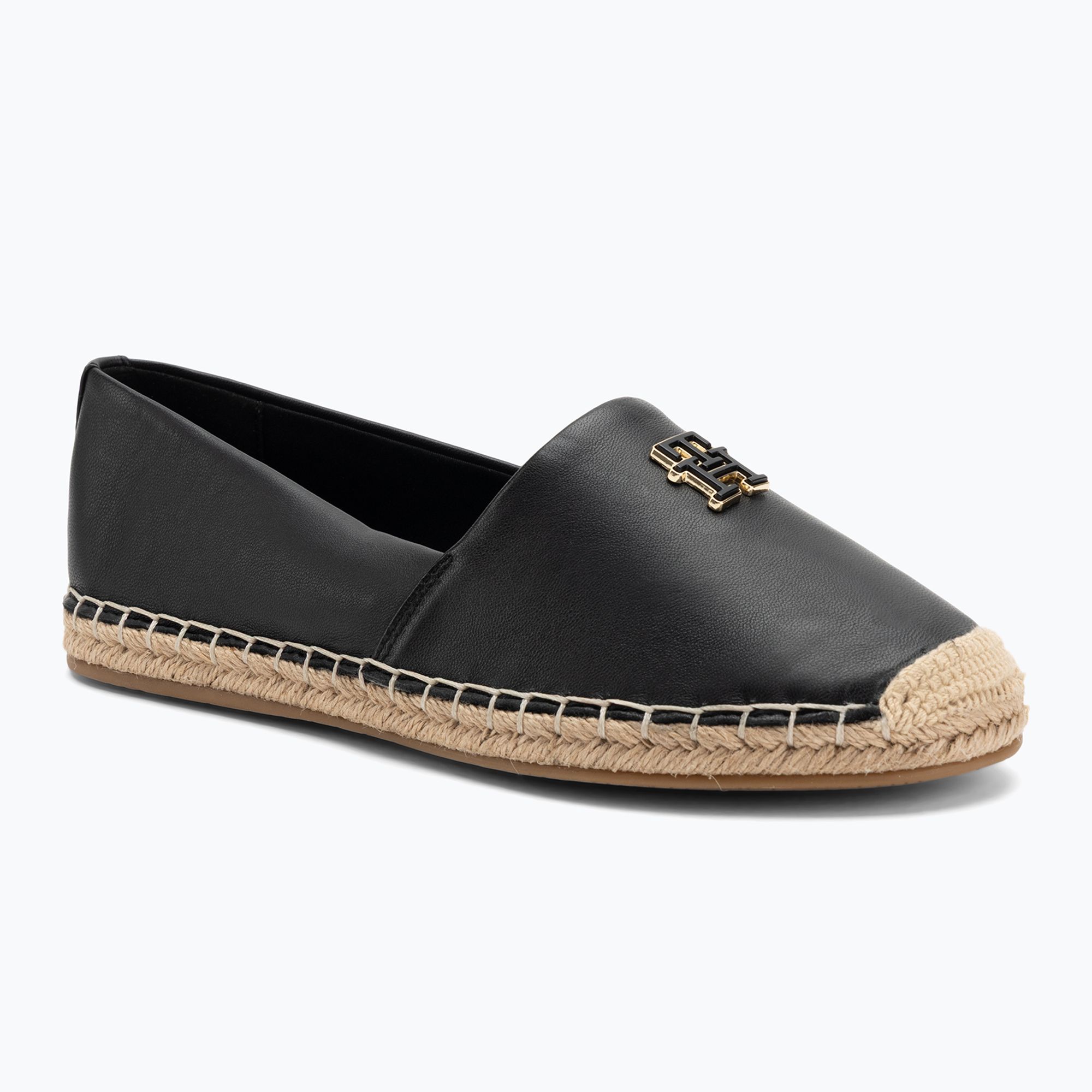 Buty damskie Tommy Hilfiger Th Logo Leather black 