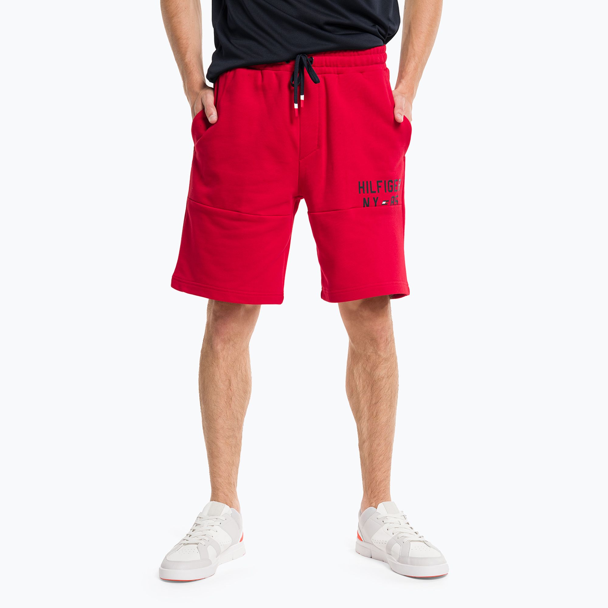 Spodenki męskie Tommy Hilfiger Graphic Sweatshort red 