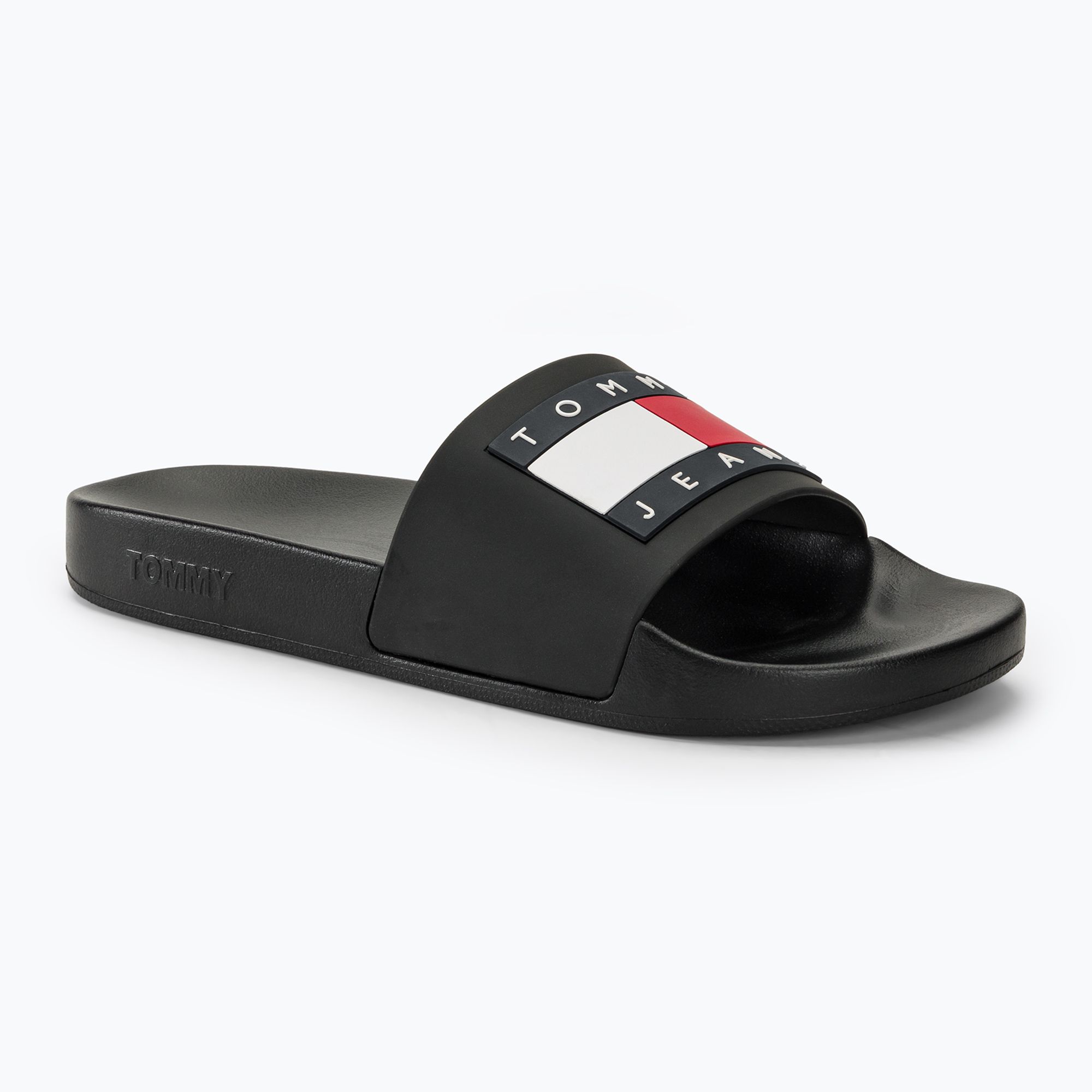 Klapki męskie Tommy Jeans Pool Slide Ess black 