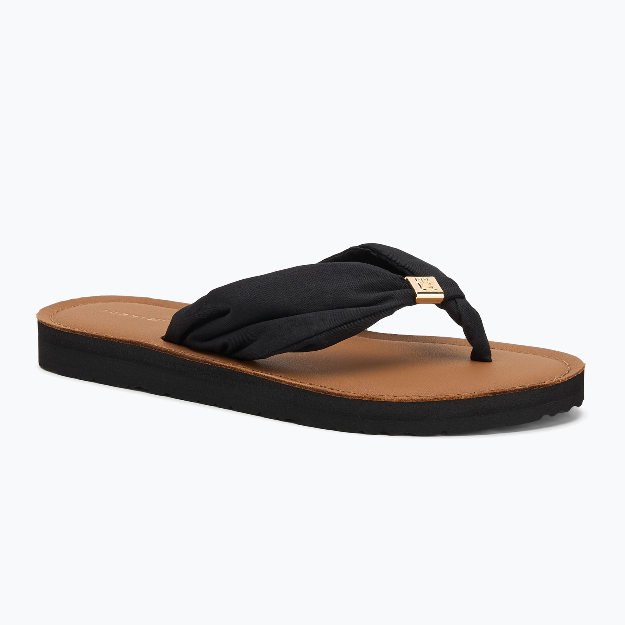 Japonki damskie Tommy Hilfiger Elevated Beach Sandal black 