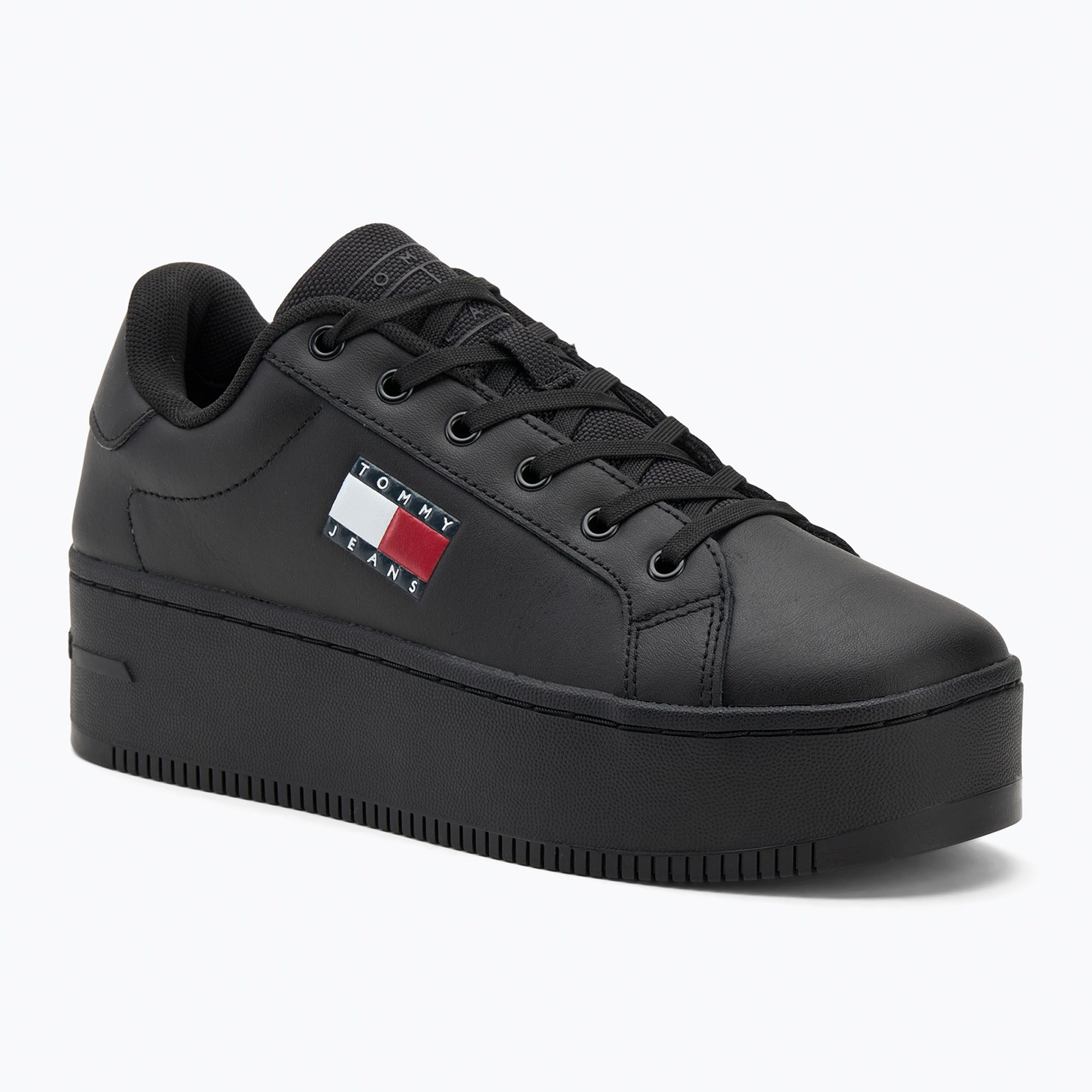 Buty damskie Tommy Jeans Tjw Flatform Cupsole Ess black 