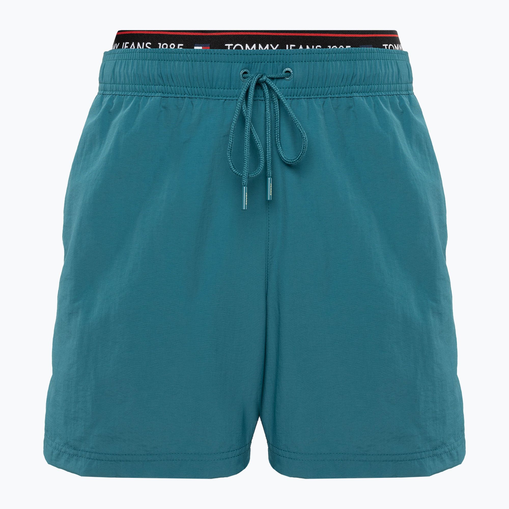 Szorty kąpielowe męskie Tommy Jeans DW SF Medium Drawstring timeless teal 