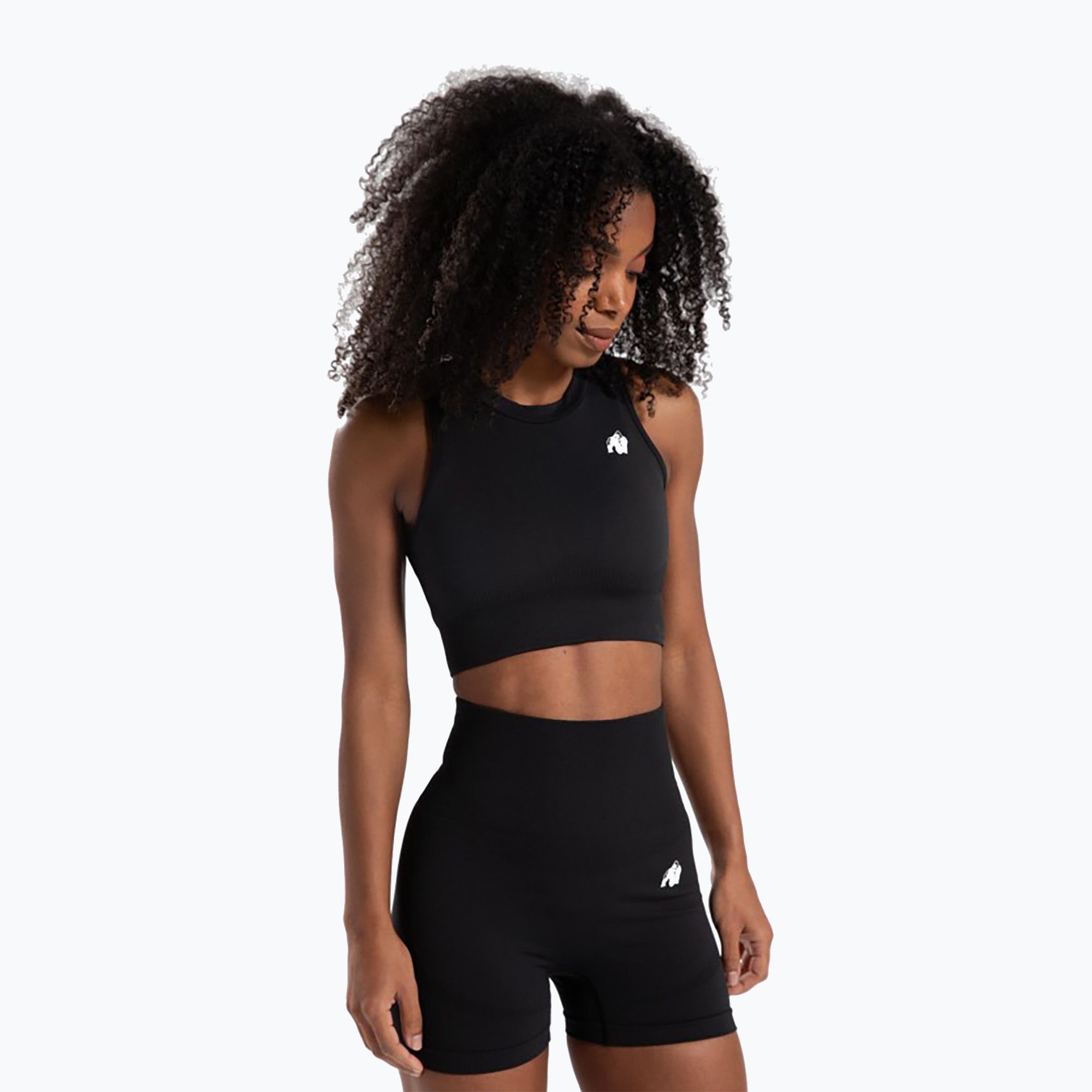 Top treningowy damski Gorilla Wear Olivia Crop black 