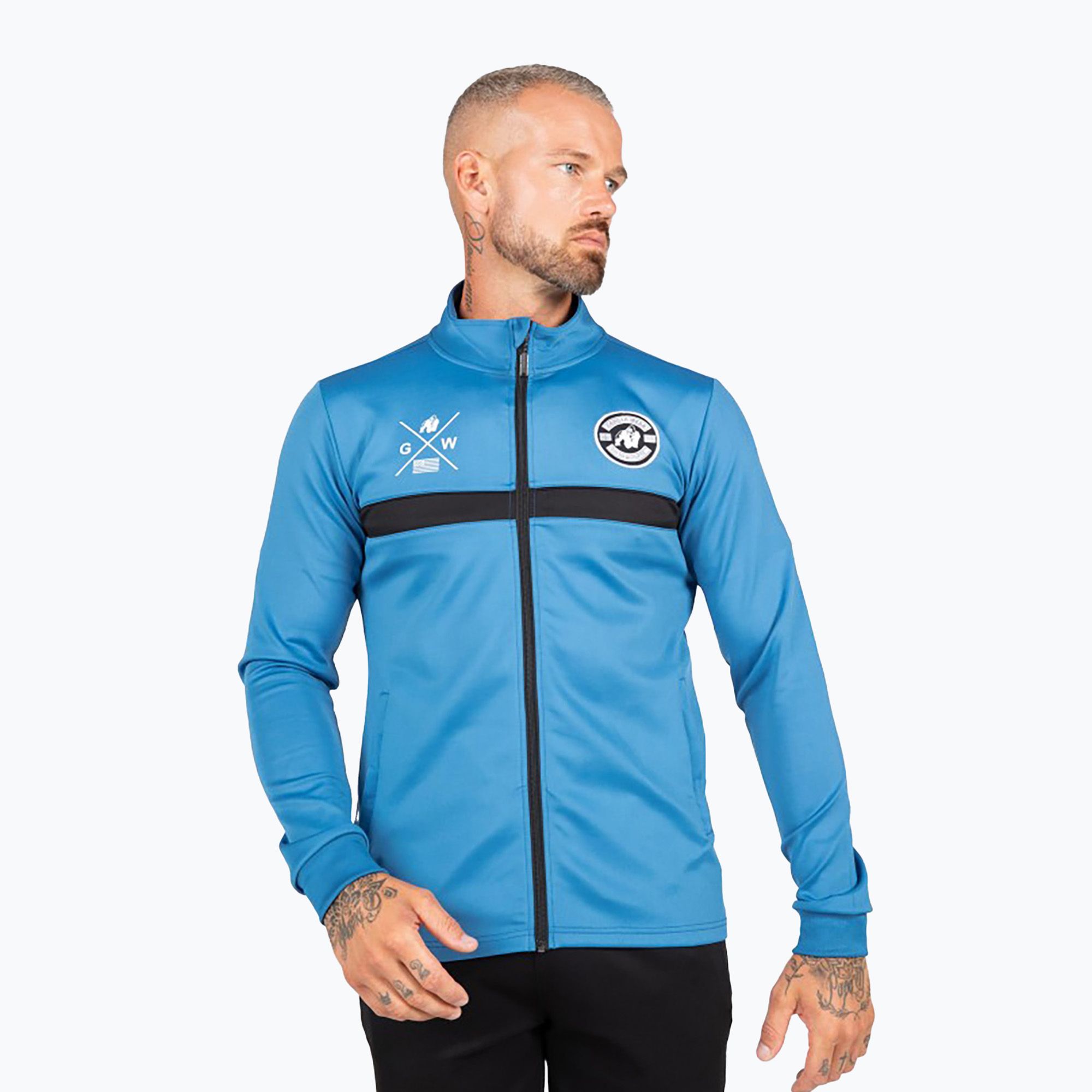 Bluza treningowa męska Gorilla Wear Vernon blue 