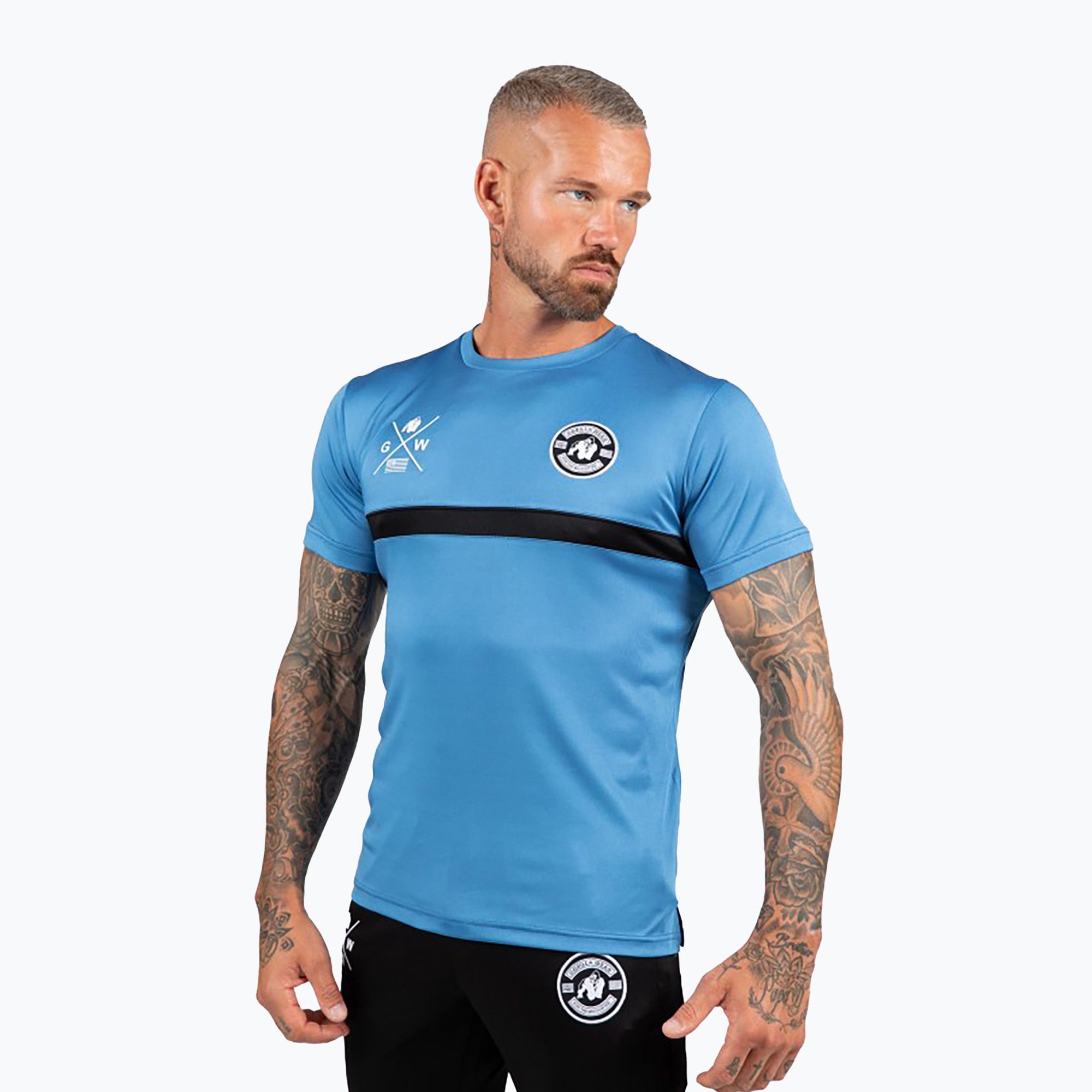 Koszulka treningowa męska Gorilla Wear Vernon blue 
