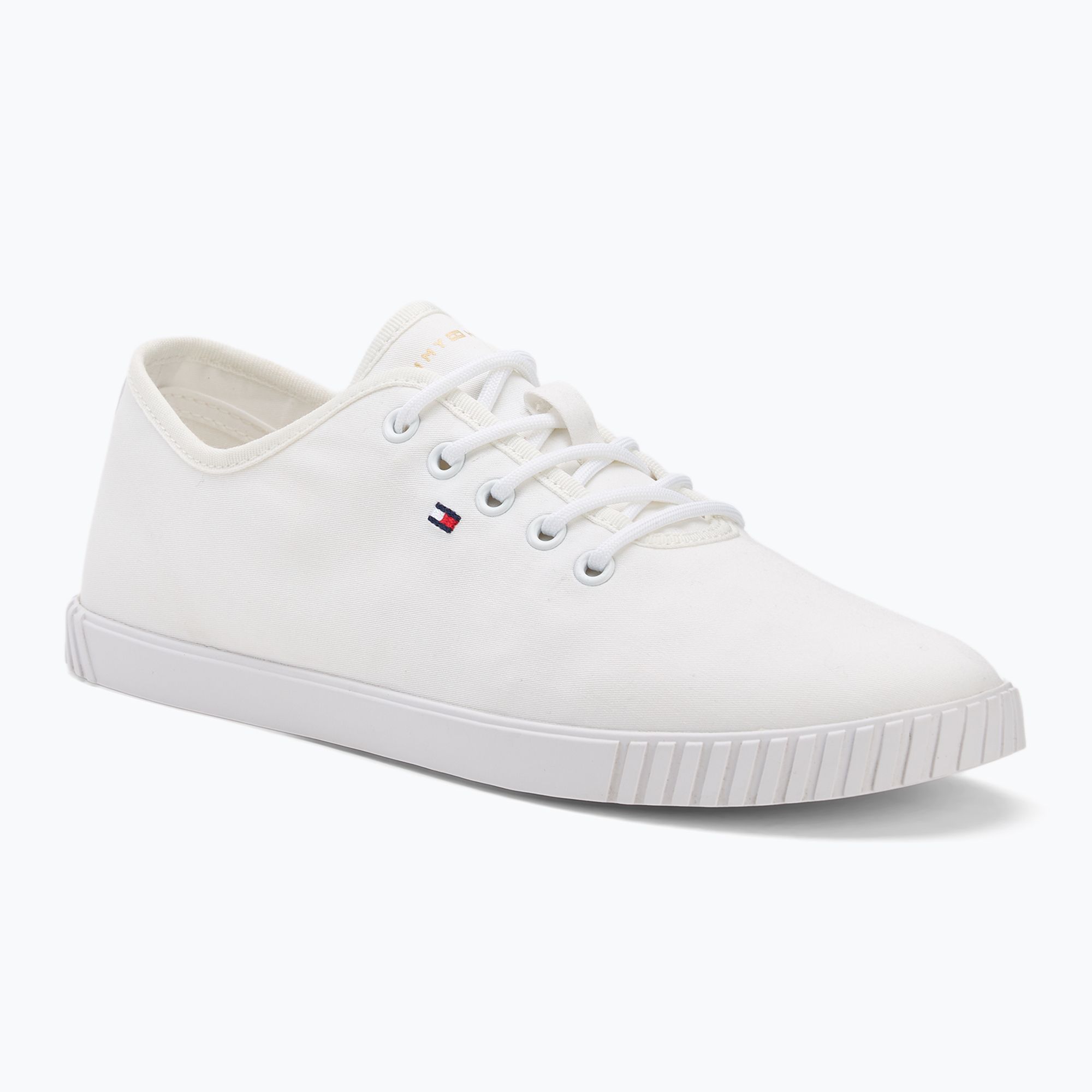 Trampki damskie  Tommy Hilfiger Canvas Lace Up white 