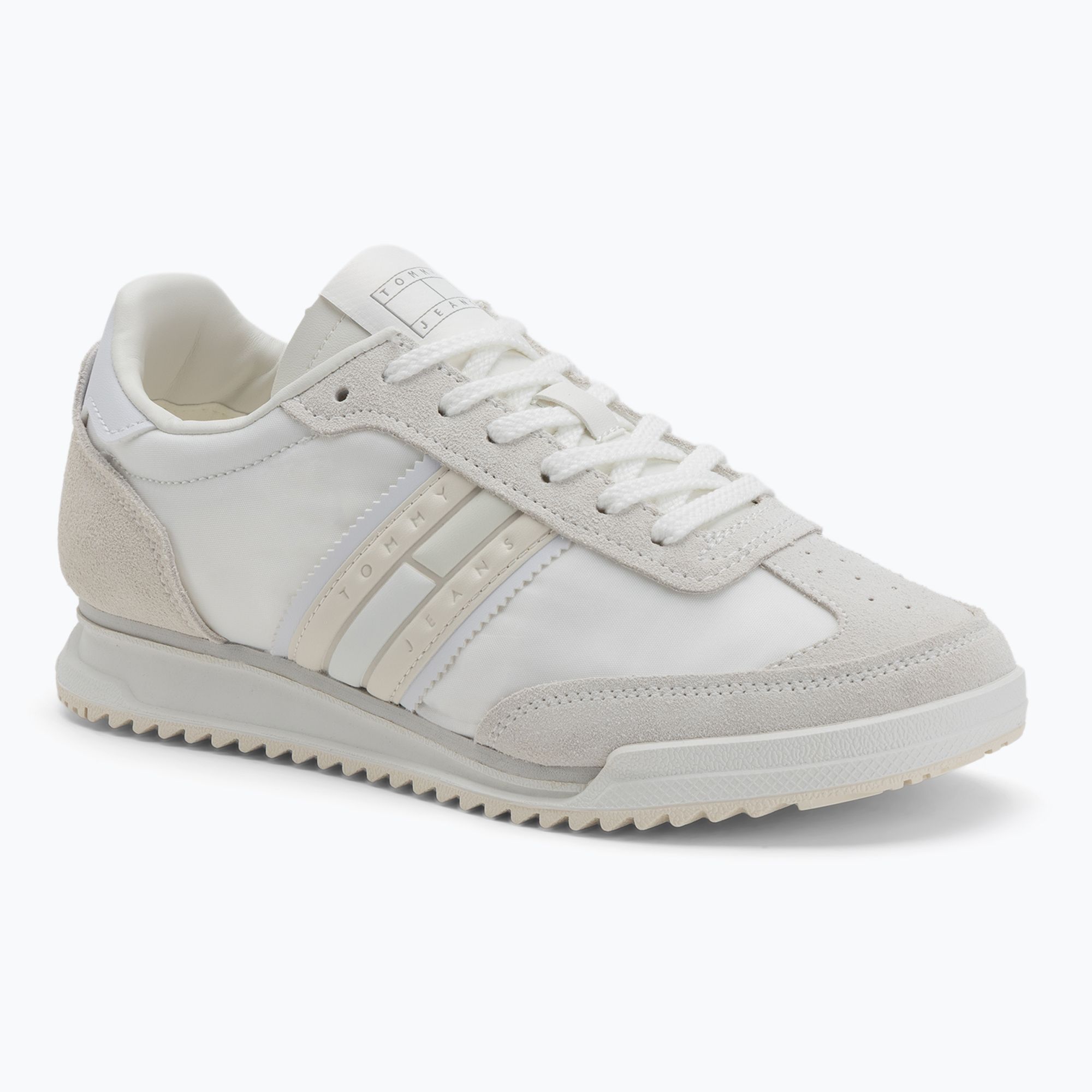 Buty damskie Tommy Jeans Tjw Retro Runner Cleated YBL ecru 