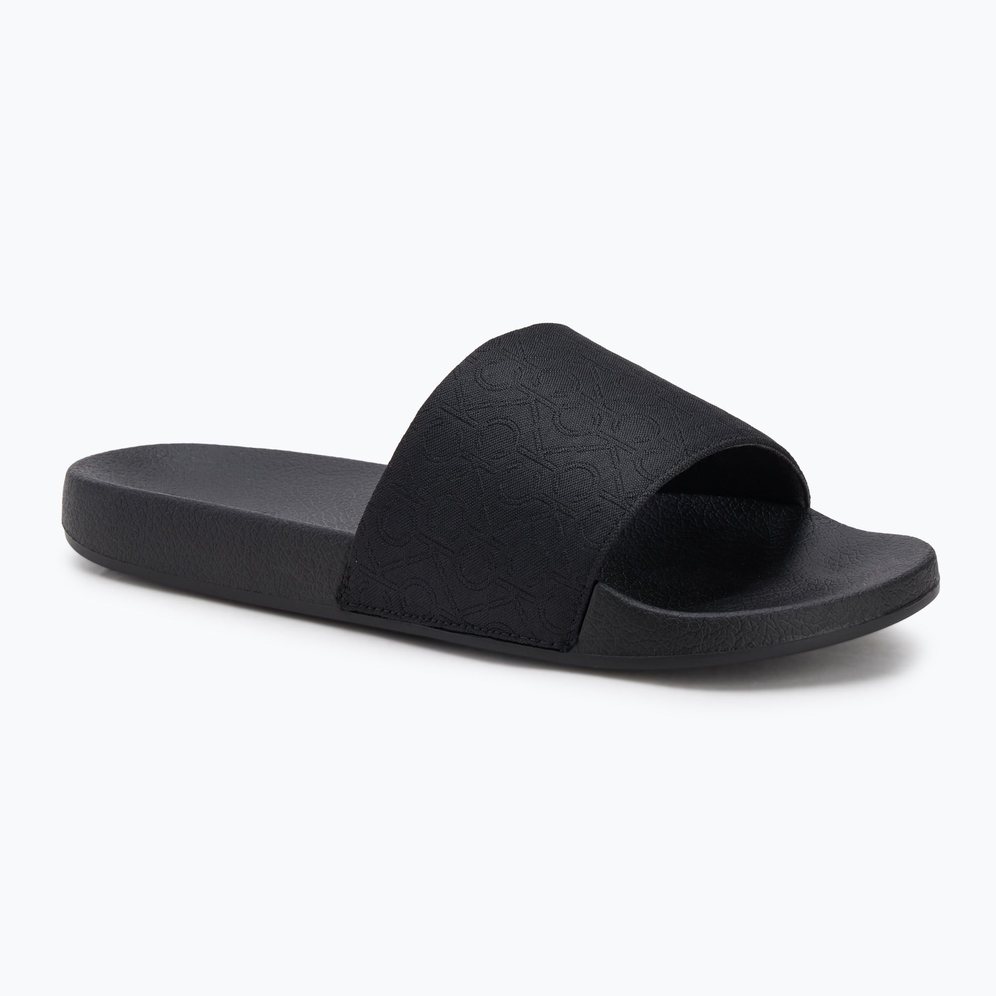 Klapki damskie Calvin Klein HW0HW02420 Pool Slide - Jacq black 