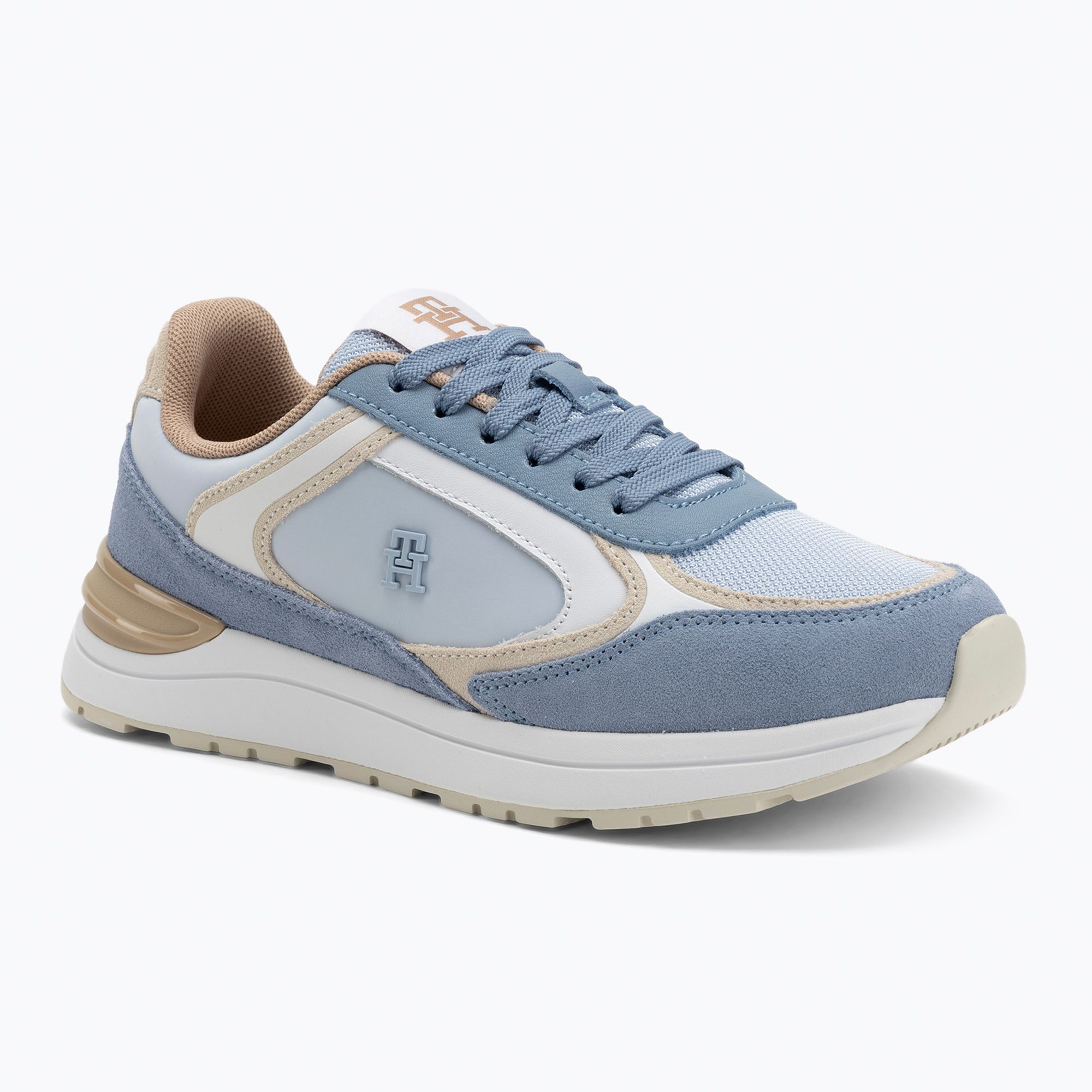 Buty damskie Tommy Hilfiger Casual Fashion Runner Mix breezy blue/brisk blue 