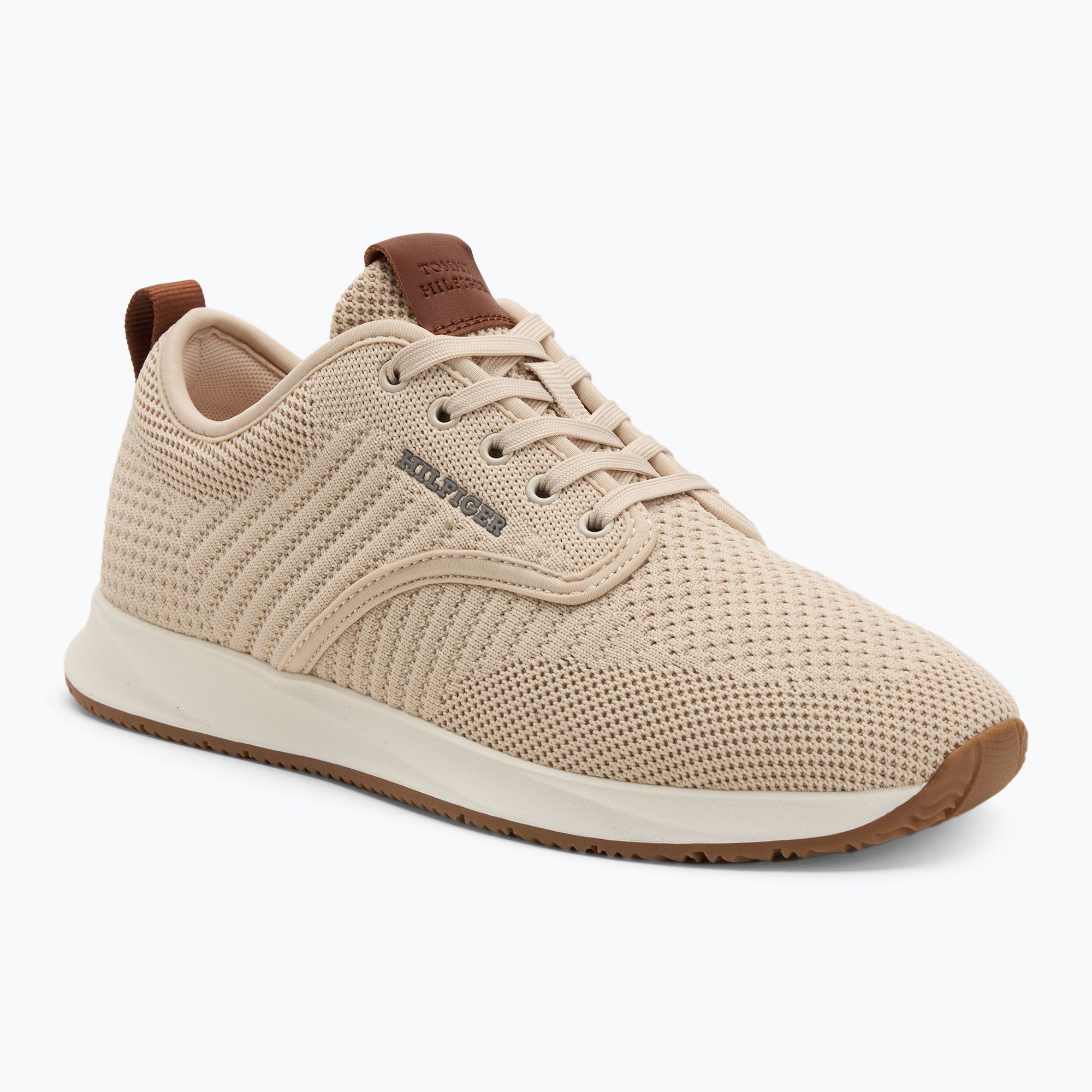 Buty męskie Tommy Hilfiger Newport 3D Premium Knit classic beige 