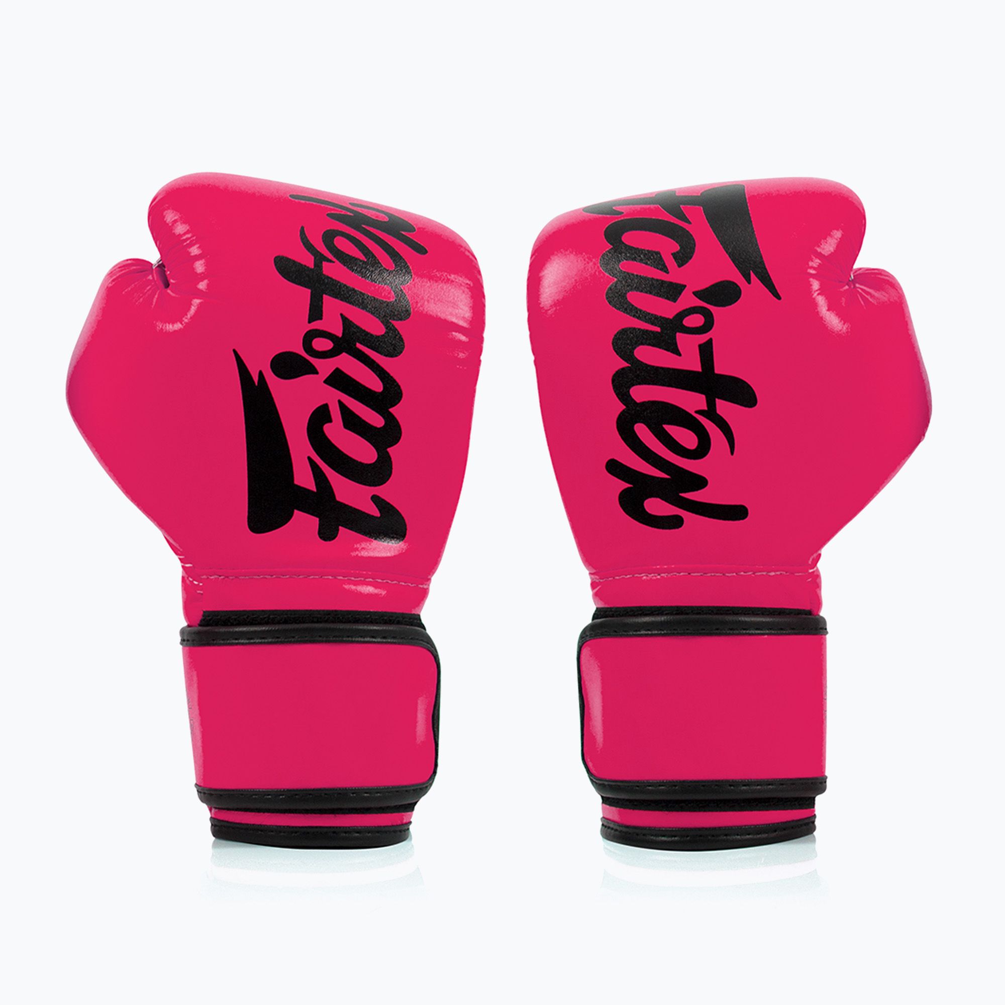Rękawice boskerskie Fairtex Microfiber pink/black 